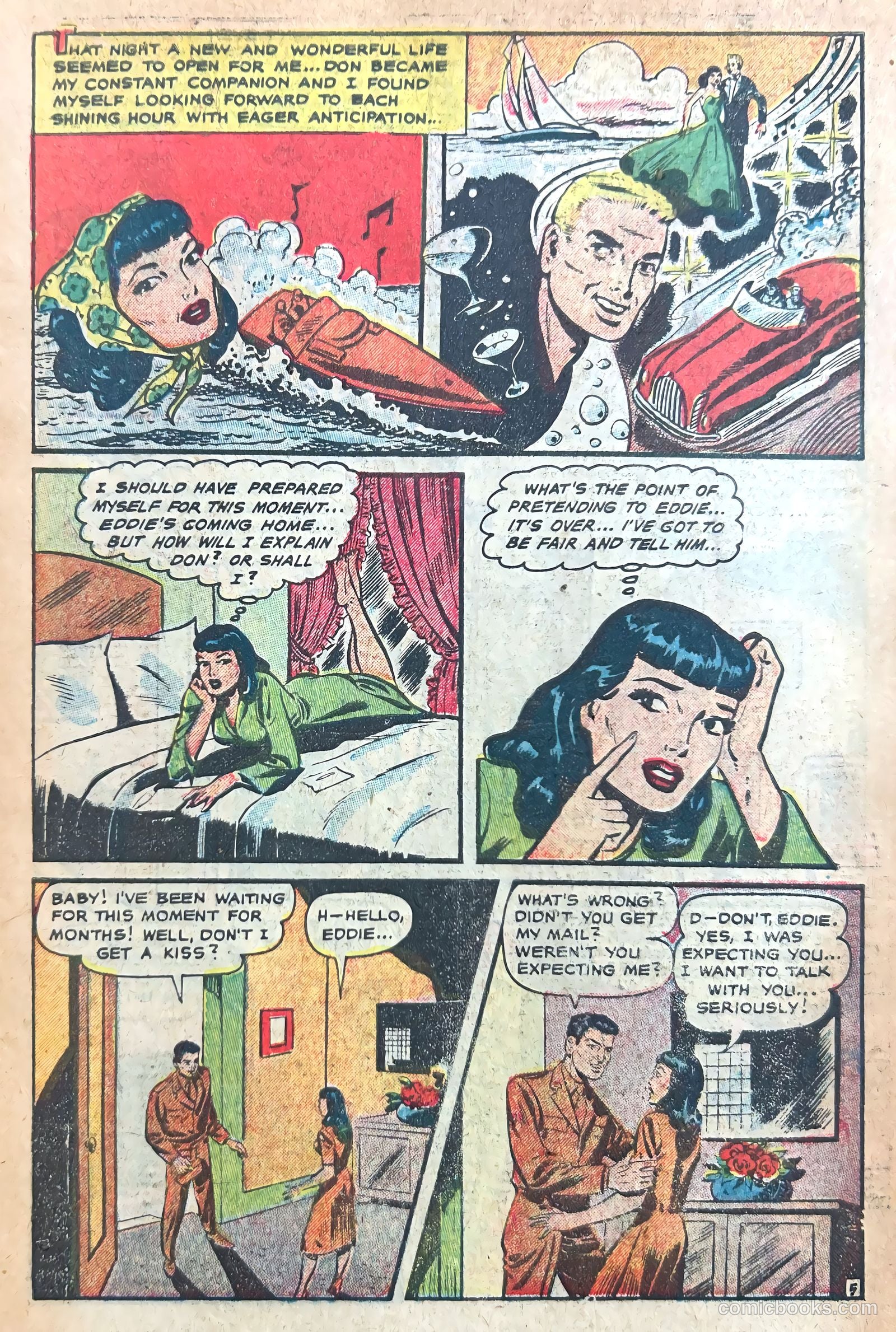 Secret Romances #22 (1954) — page 7 of 36