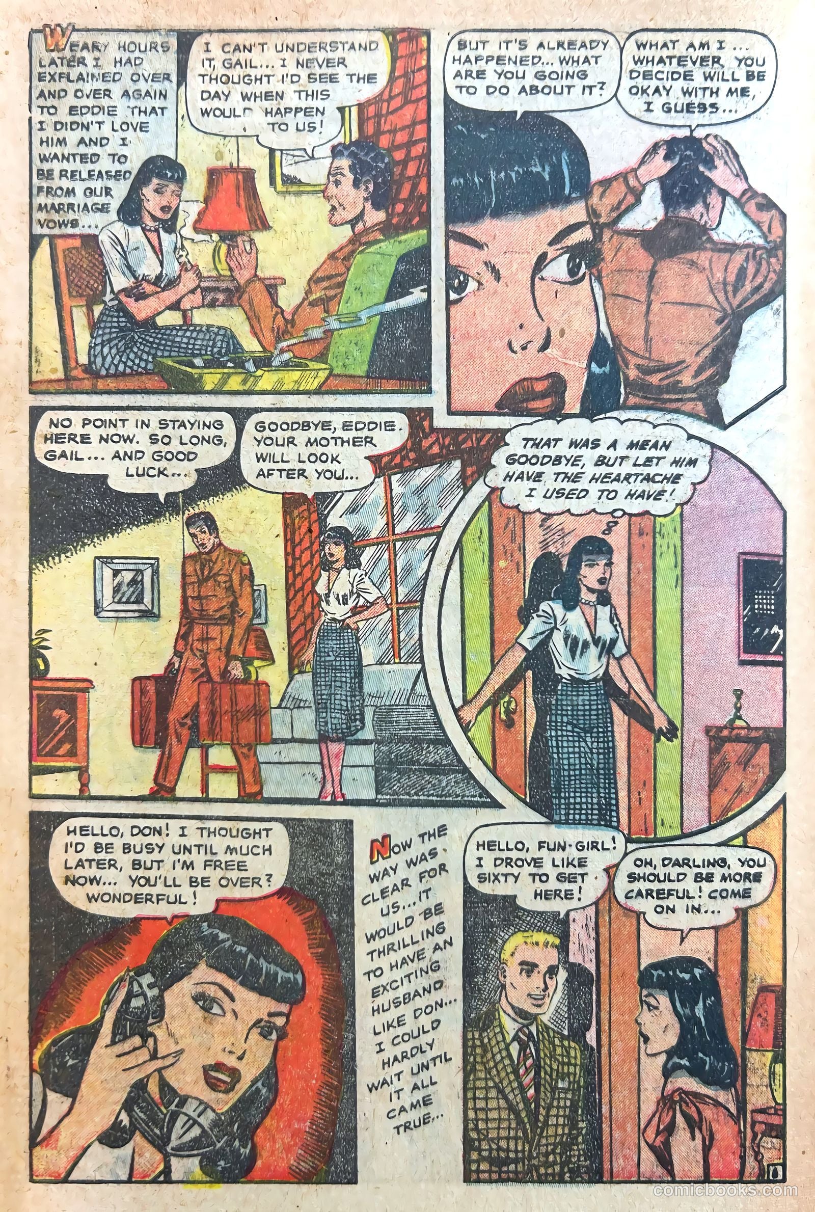 Secret Romances #22 (1954) — page 8 of 36