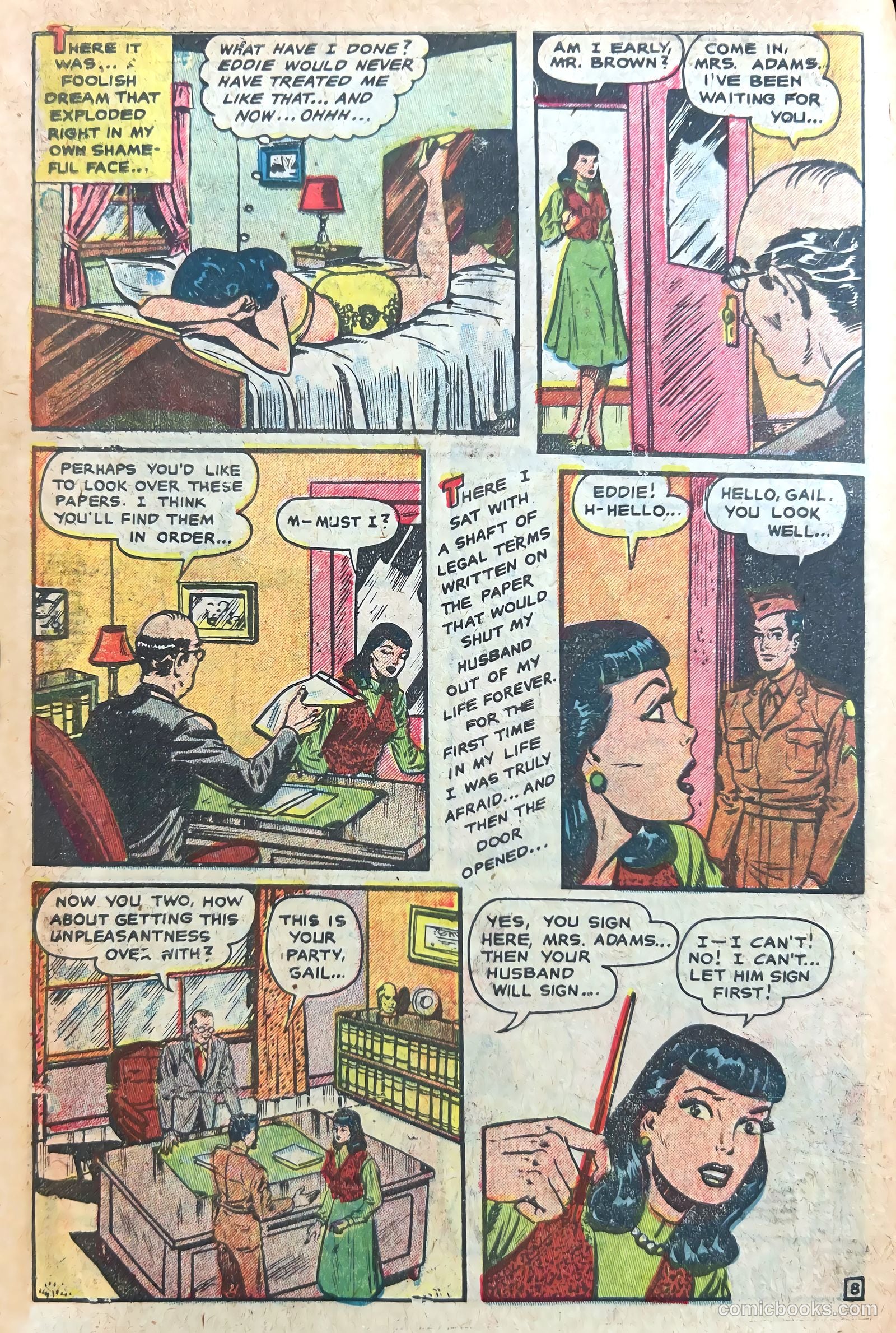 Secret Romances #22 (1954) — page 10 of 36