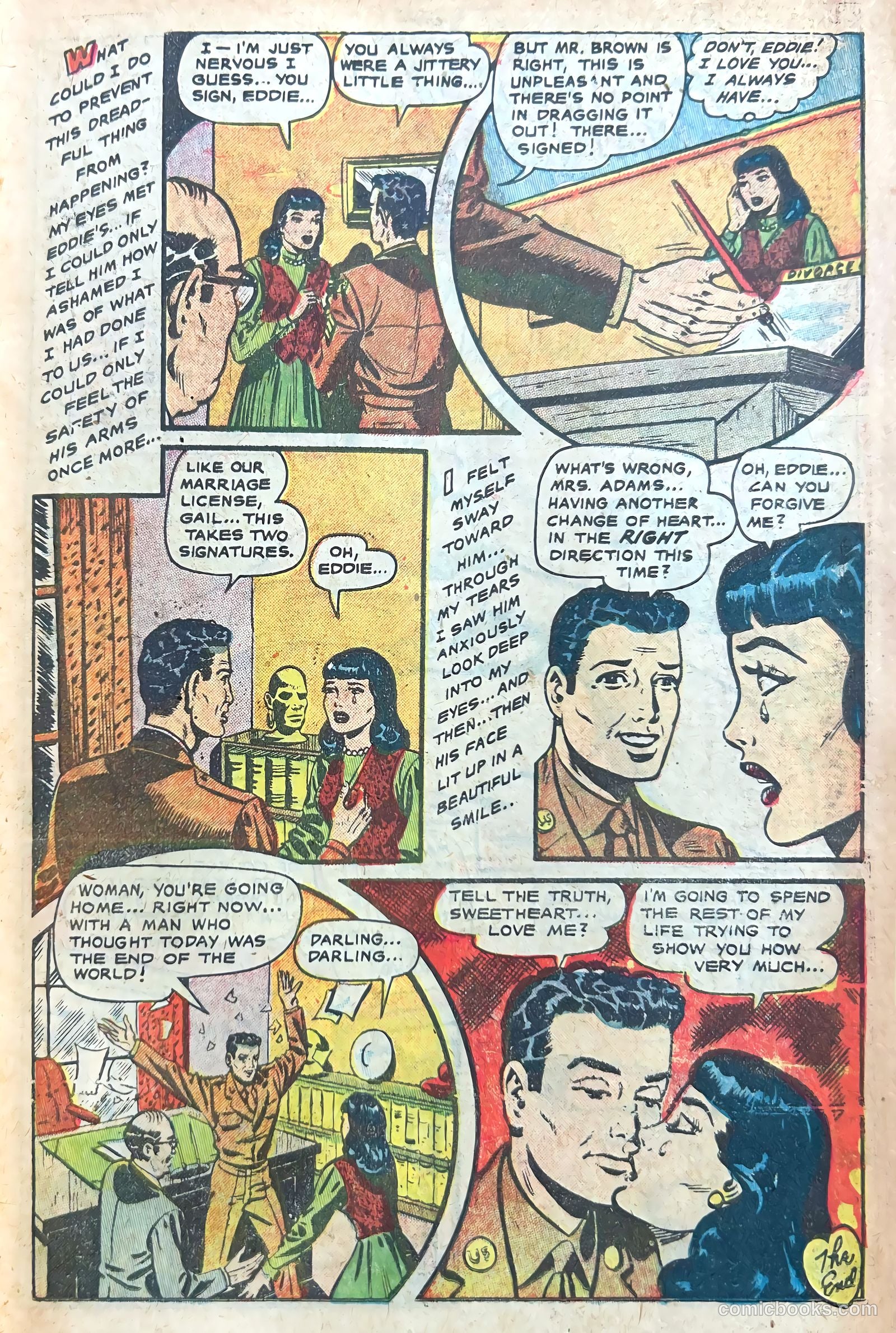 Secret Romances #22 (1954) — page 11 of 36