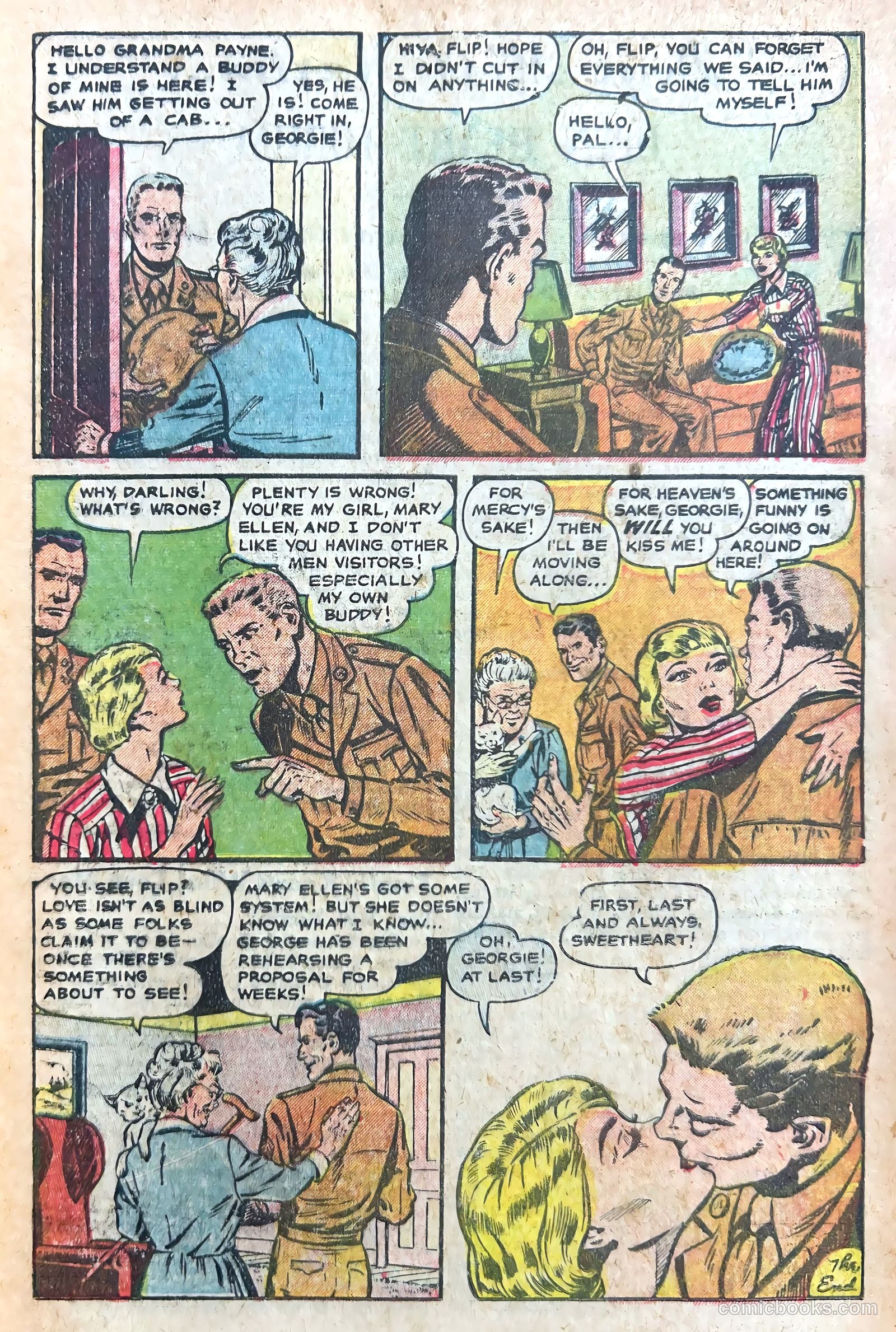 Secret Romances #22 (1954) — page 17 of 36