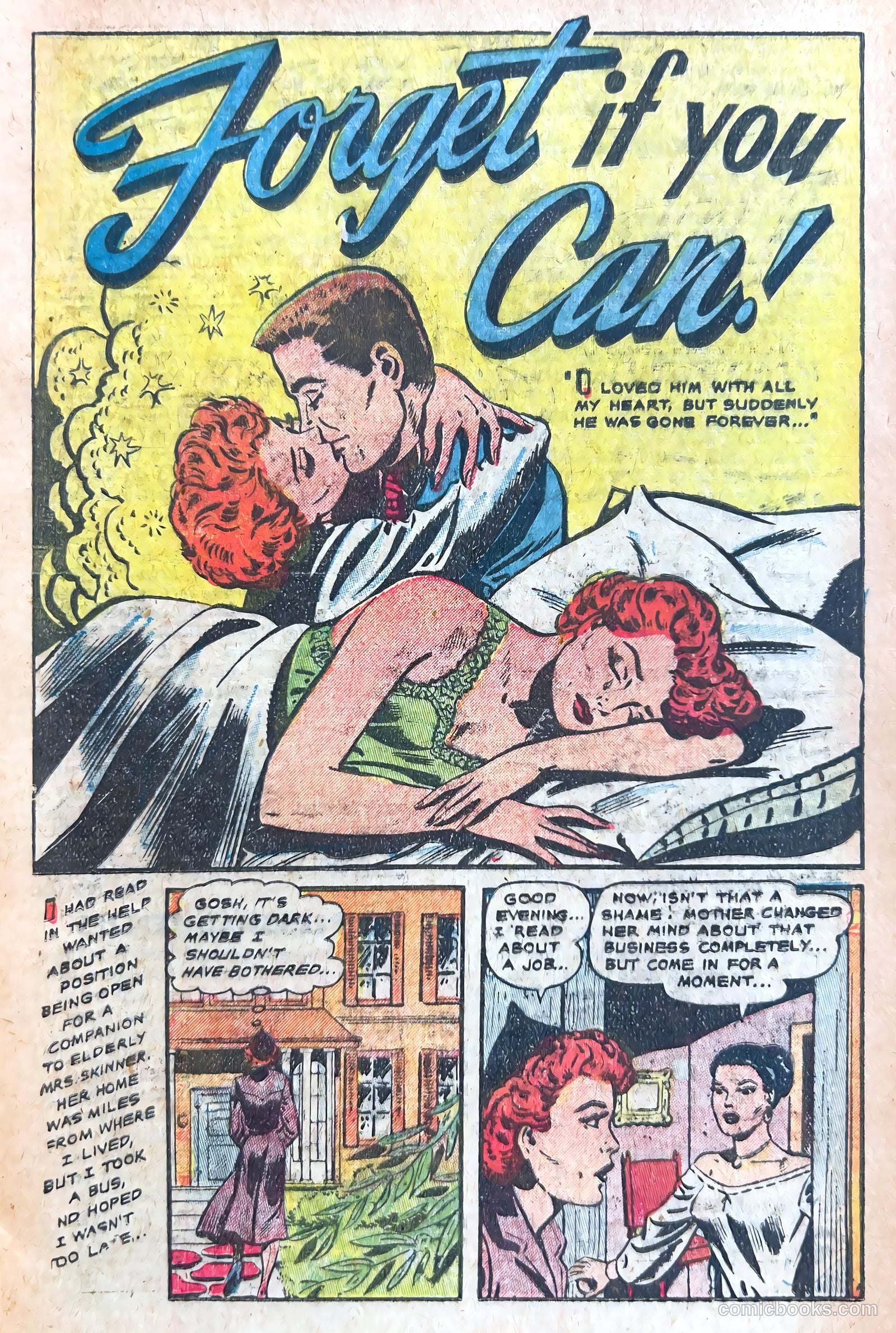 Secret Romances #22 (1954) — page 20 of 36