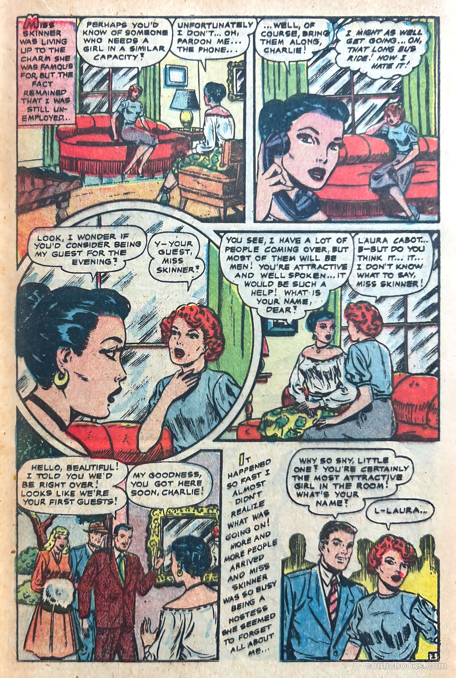 Secret Romances #22 (1954) — page 21 of 36