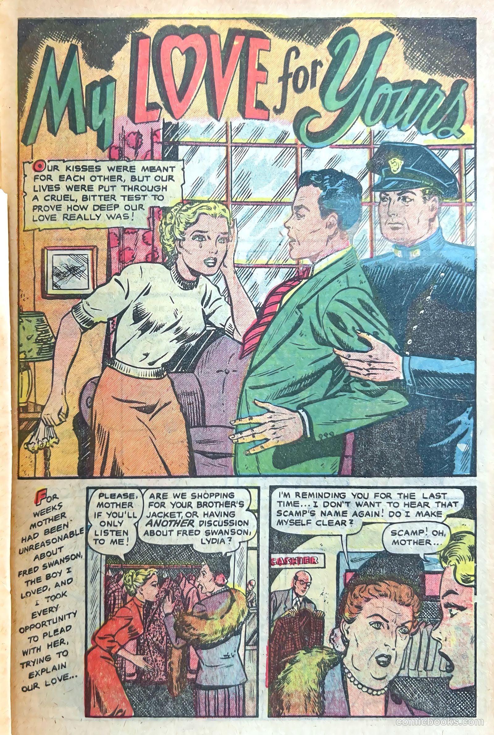 Secret Romances #22 (1954) — page 27 of 36