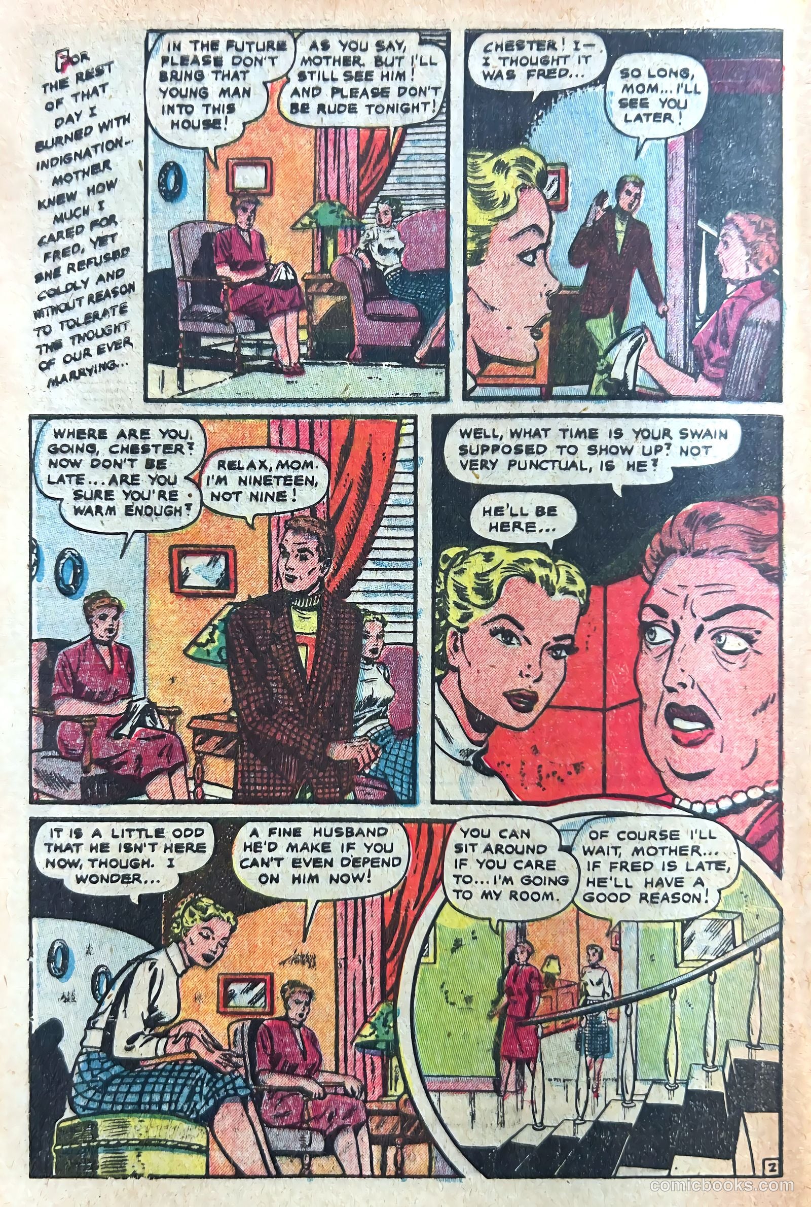 Secret Romances #22 (1954) — page 28 of 36