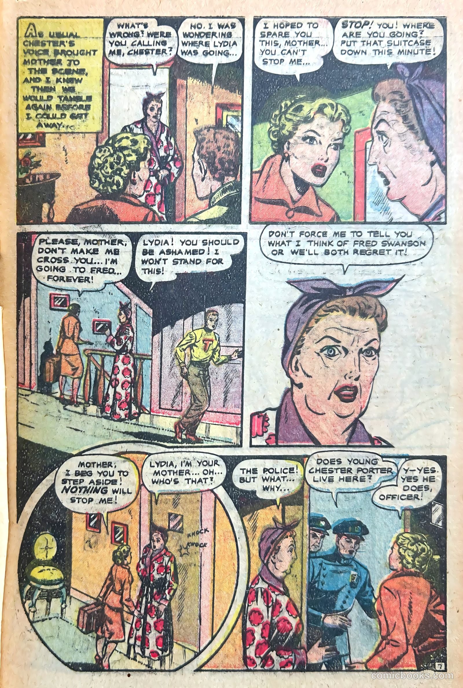 Secret Romances #22 (1954) — page 33 of 36