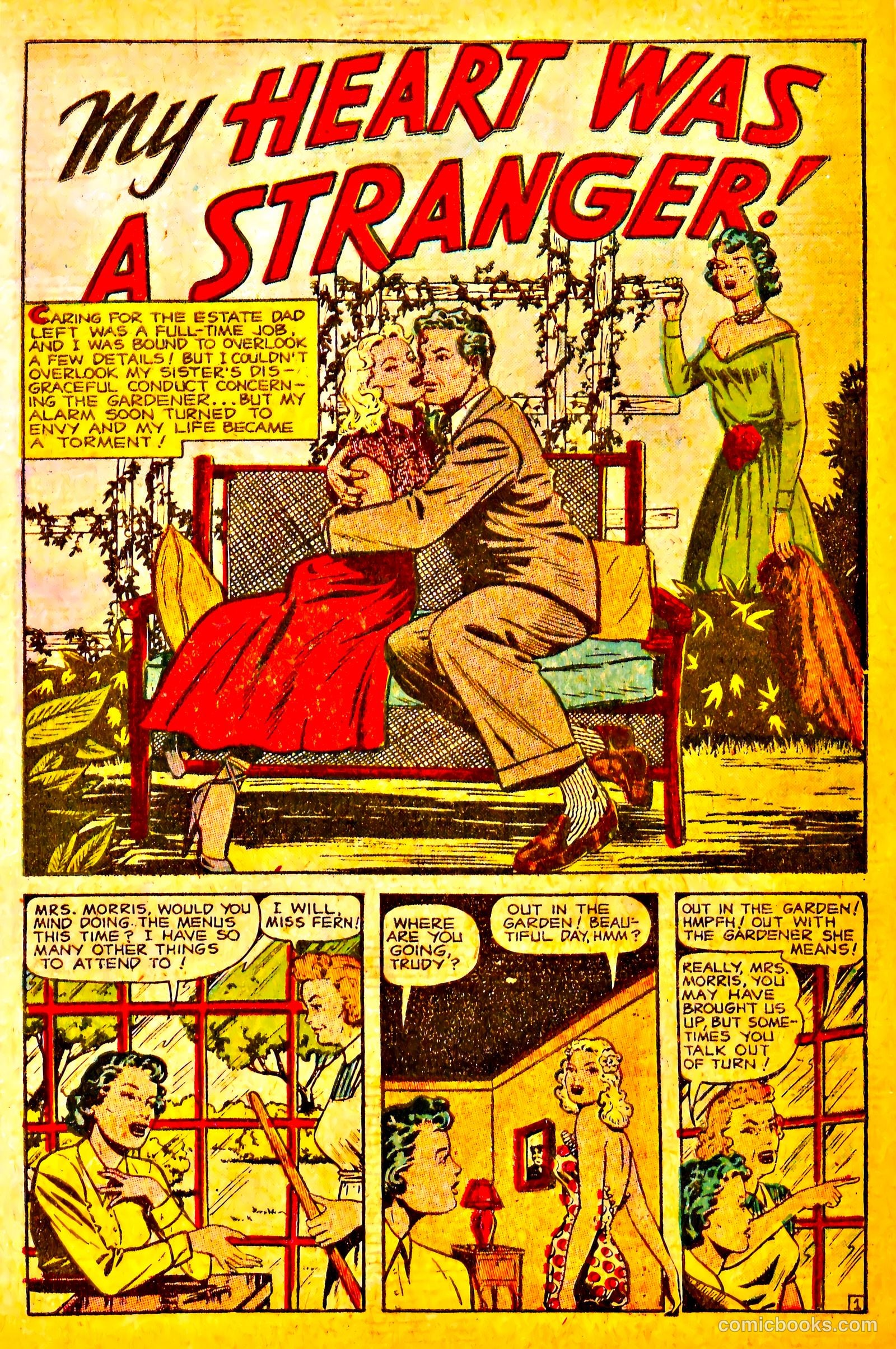 Secret Romances #23 (1954) — page 3 of 36