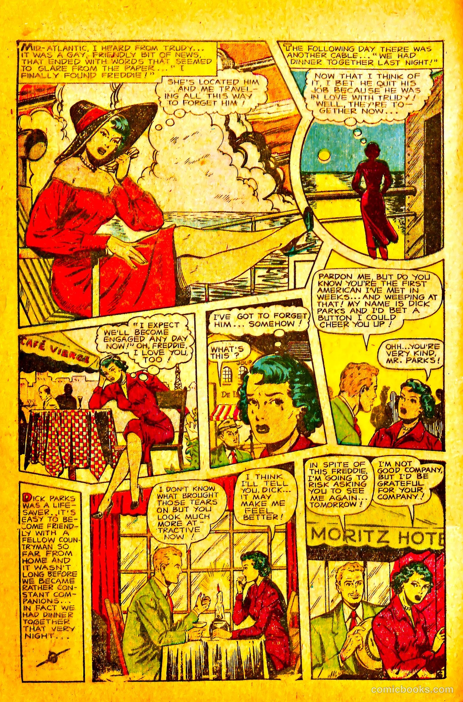 Secret Romances #23 (1954) — page 8 of 36