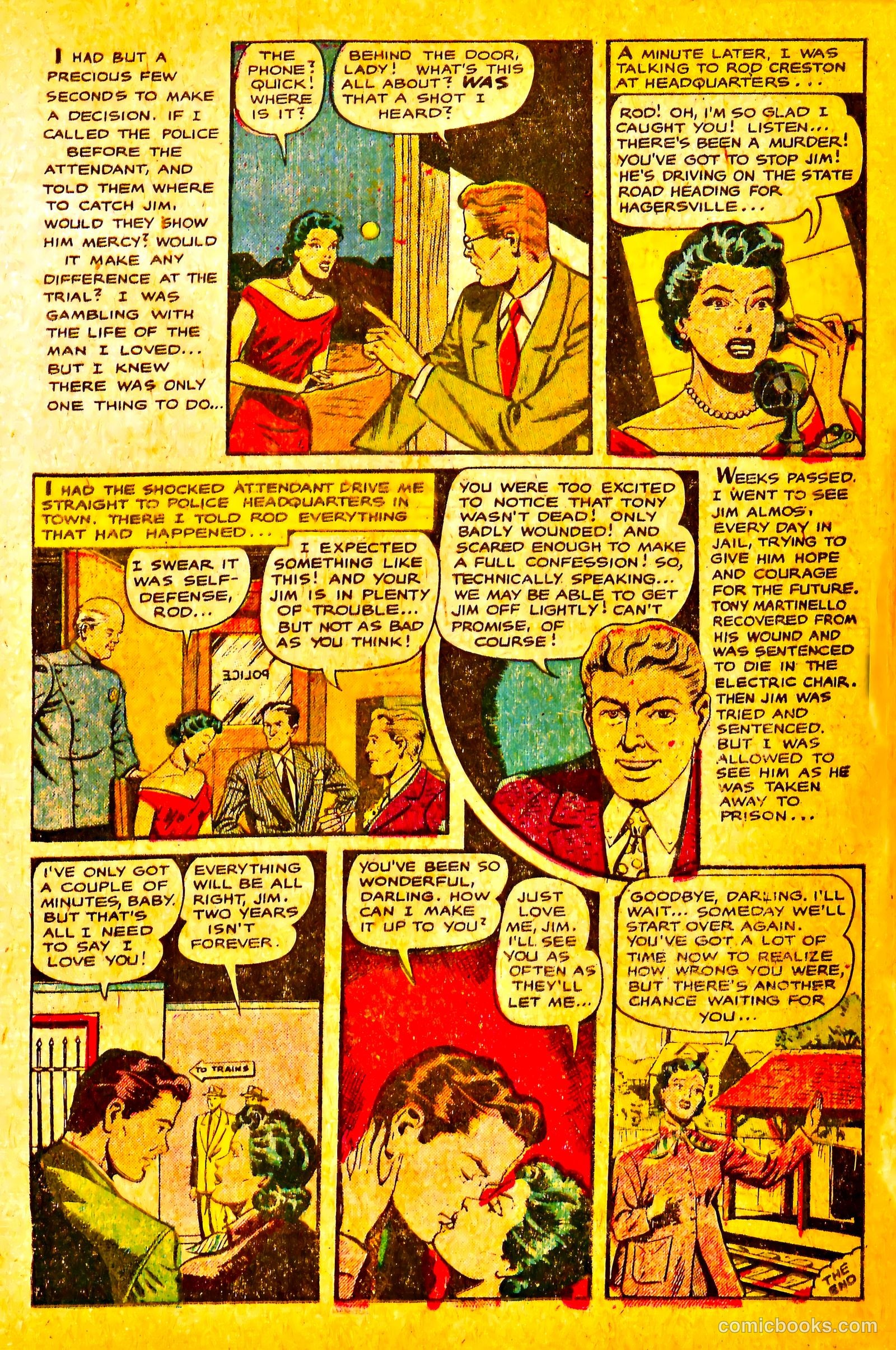 Secret Romances #23 (1954) — page 17 of 36