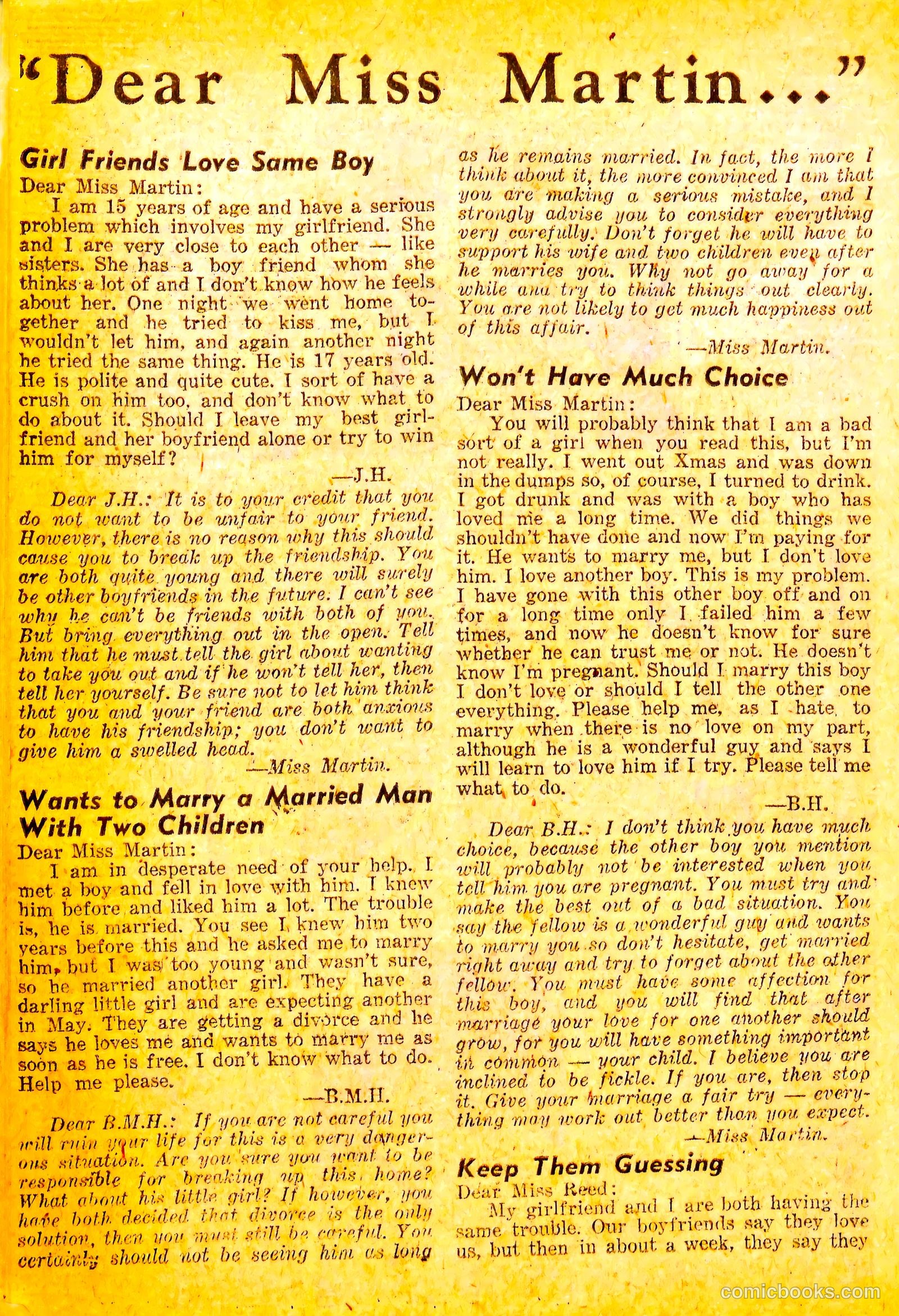 Secret Romances #23 (1954) — page 18 of 36