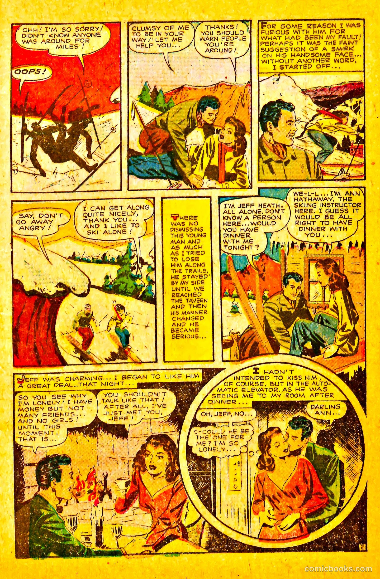 Secret Romances #23 (1954) — page 21 of 36