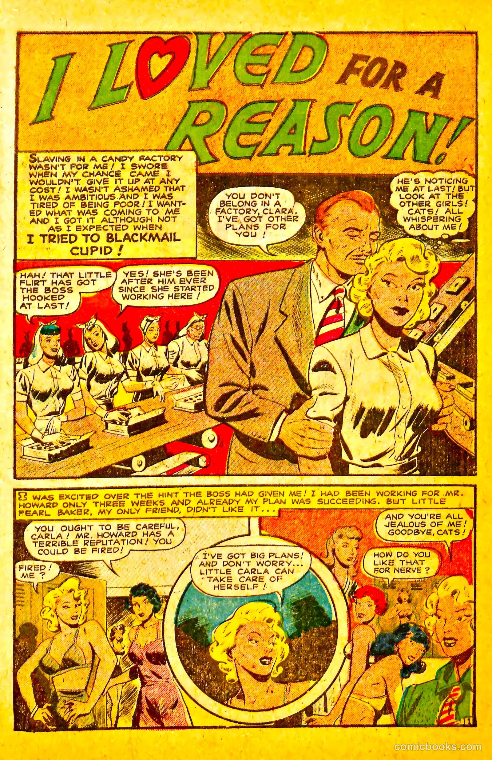 Secret Romances #23 (1954) — page 27 of 36