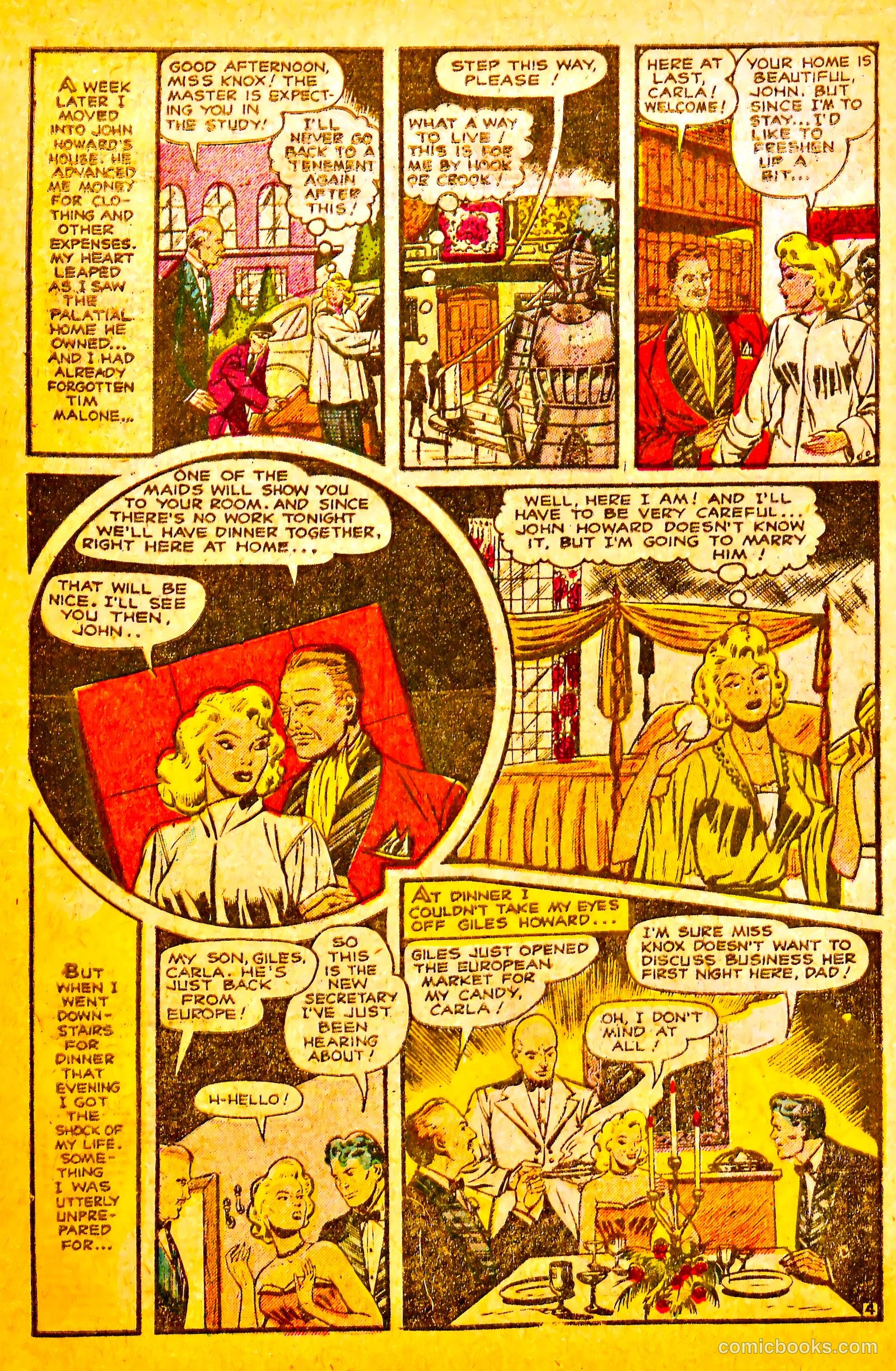 Secret Romances #23 (1954) — page 30 of 36