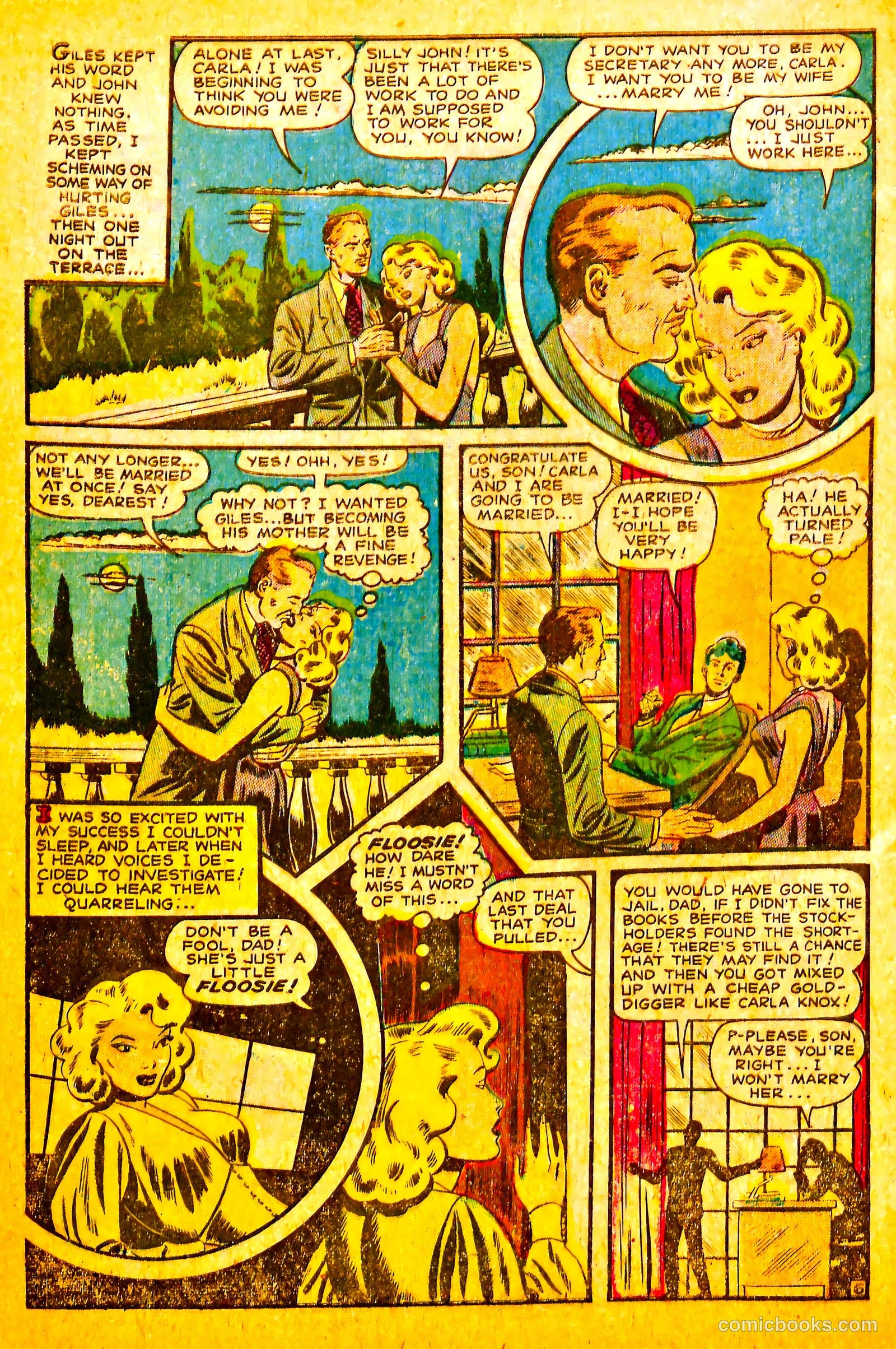 Secret Romances #23 (1954) — page 32 of 36