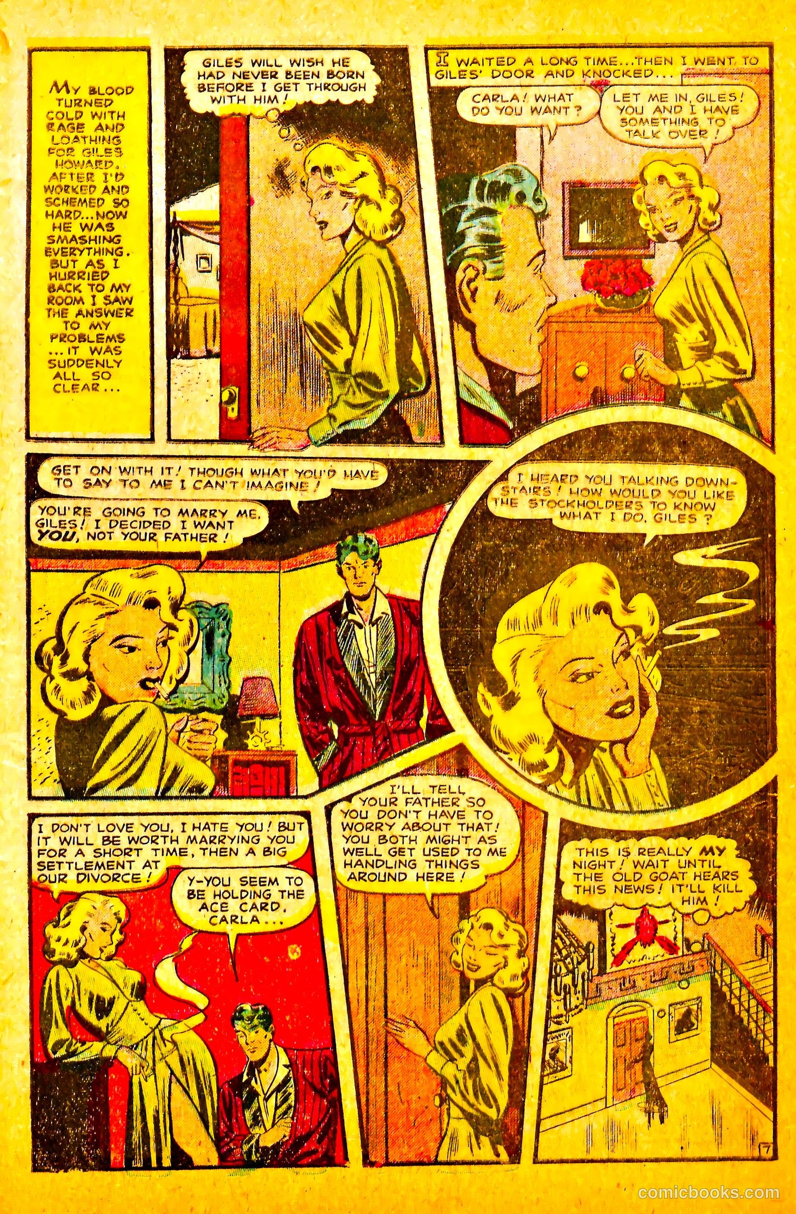 Secret Romances #23 (1954) — page 33 of 36