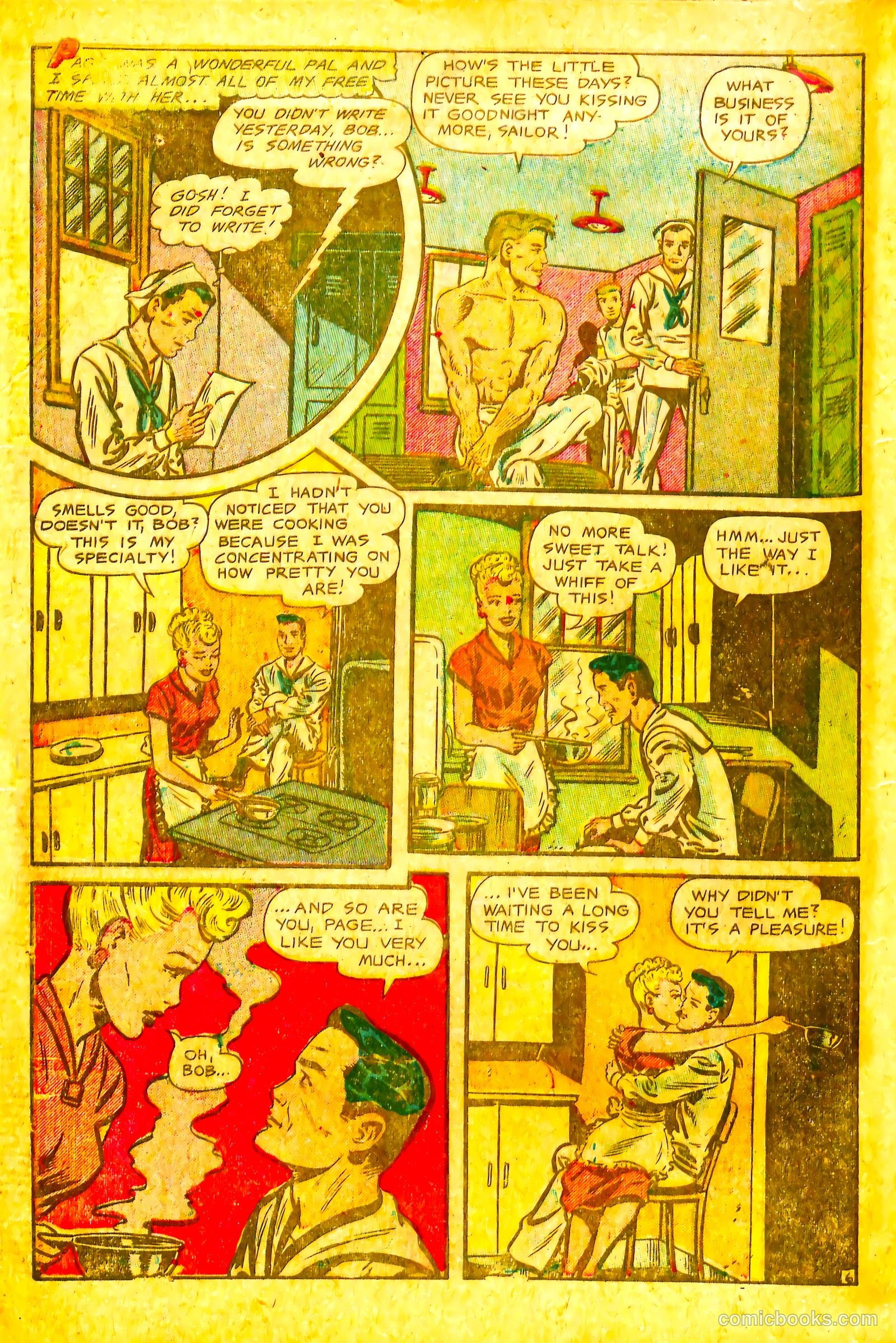 Secret Romances #25 (1955) — page 8 of 36