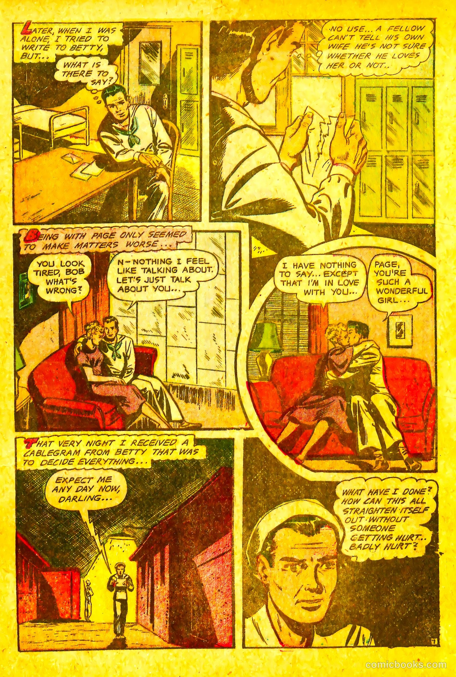 Secret Romances #25 (1955) — page 9 of 36