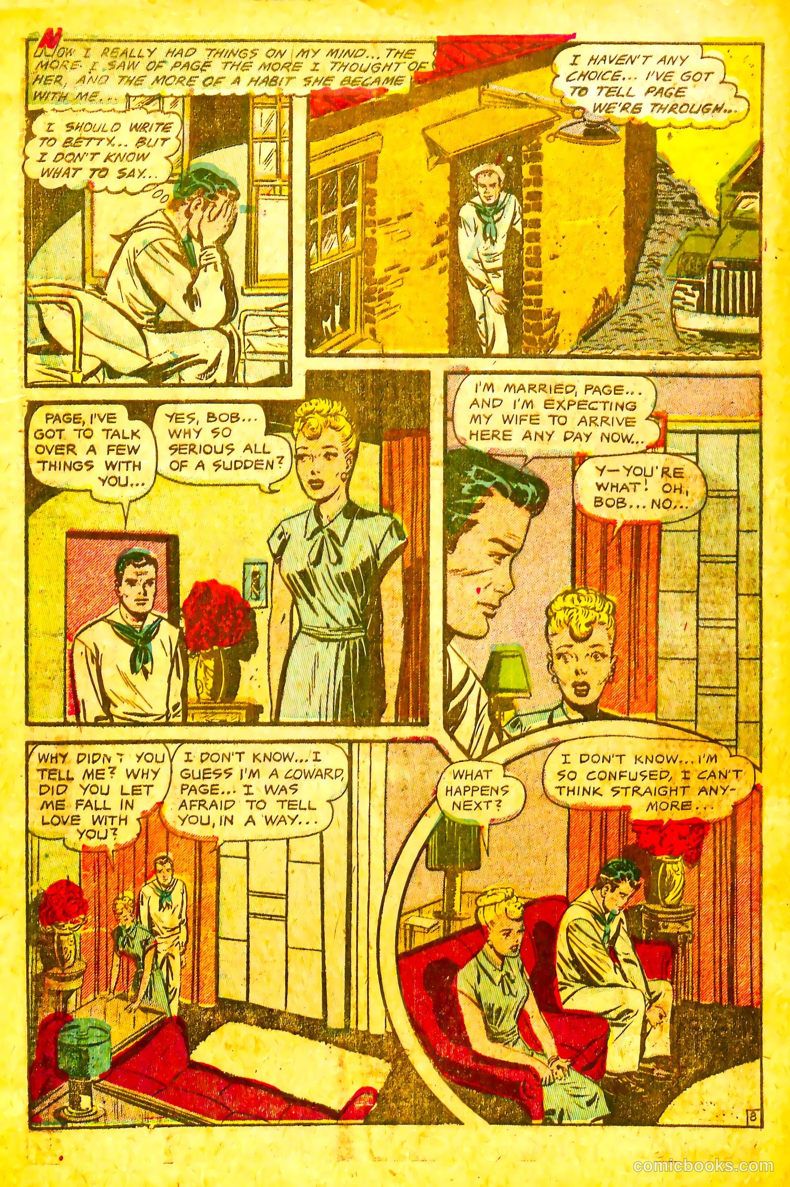 Secret Romances #25 (1955) — page 10 of 36