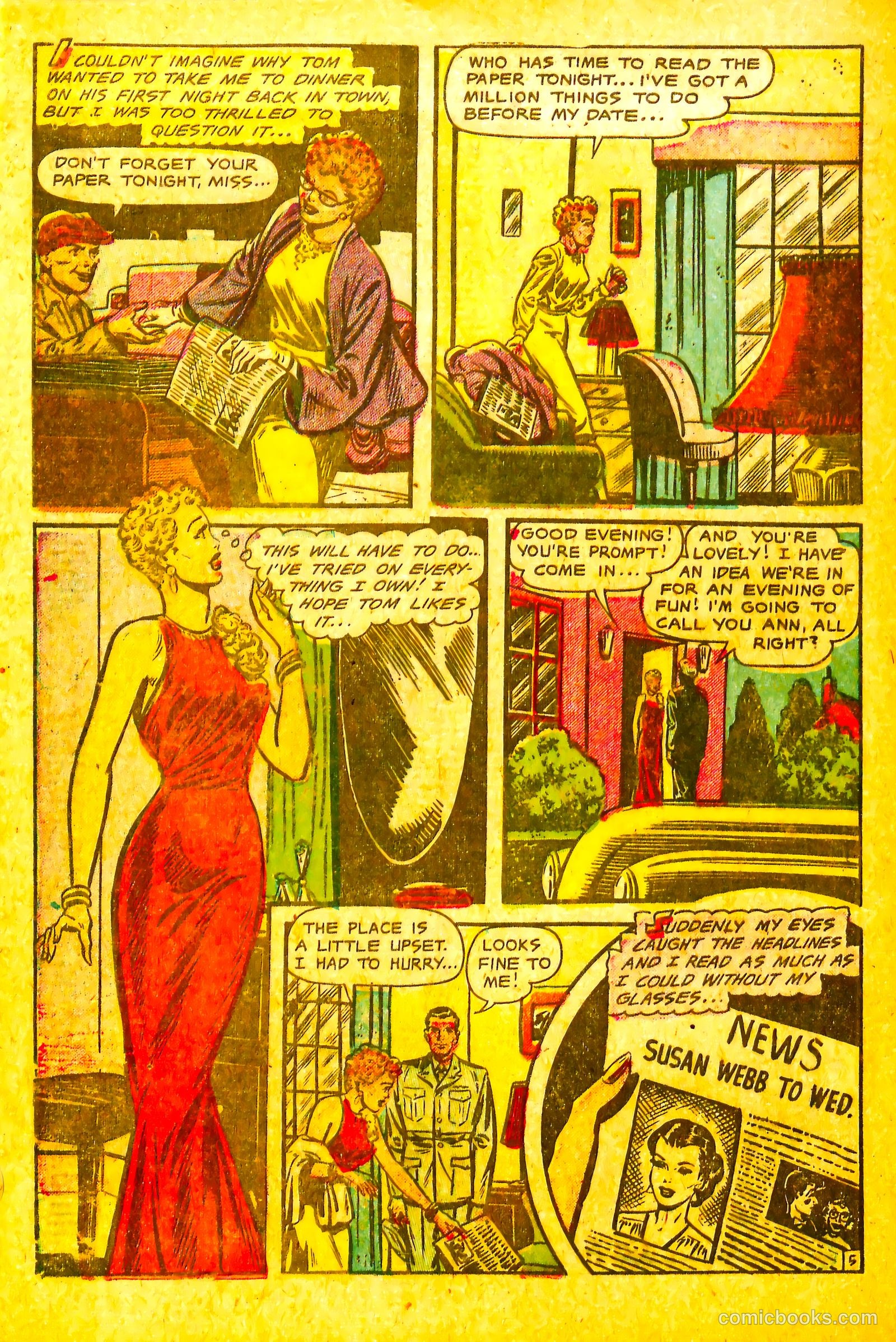 Secret Romances #25 (1955) — page 16 of 36