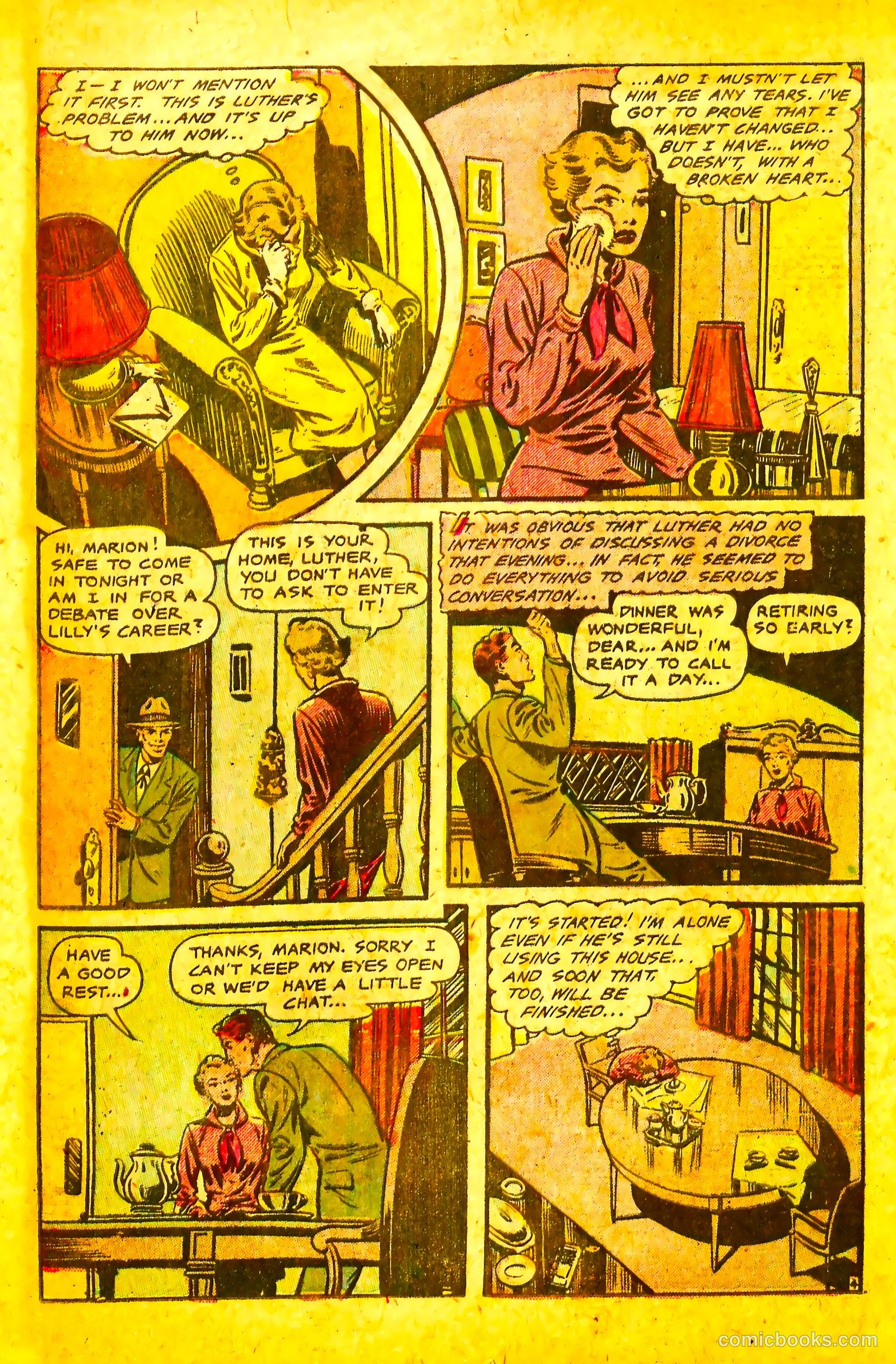 Secret Romances #25 (1955) — page 23 of 36