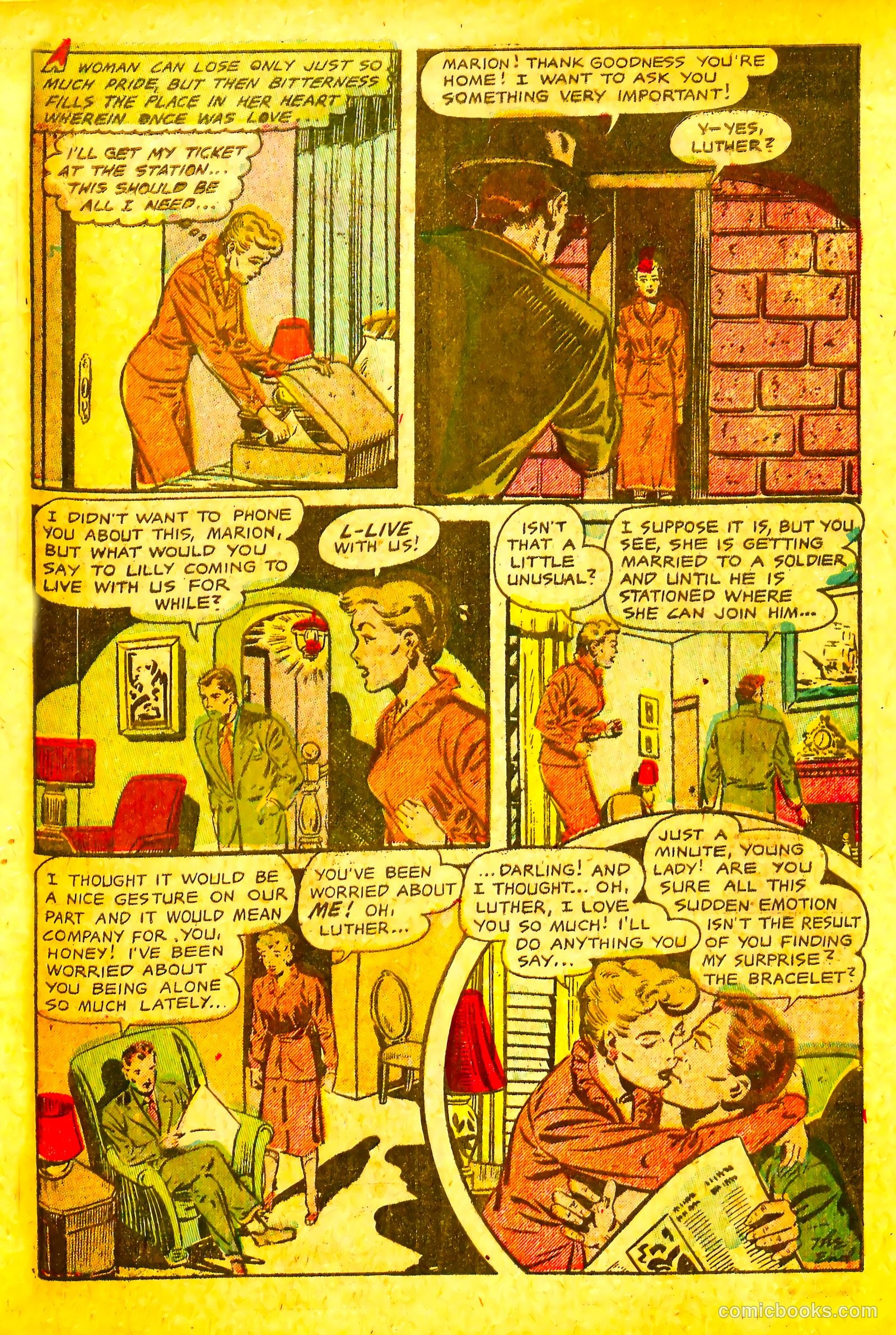 Secret Romances #25 (1955) — page 27 of 36