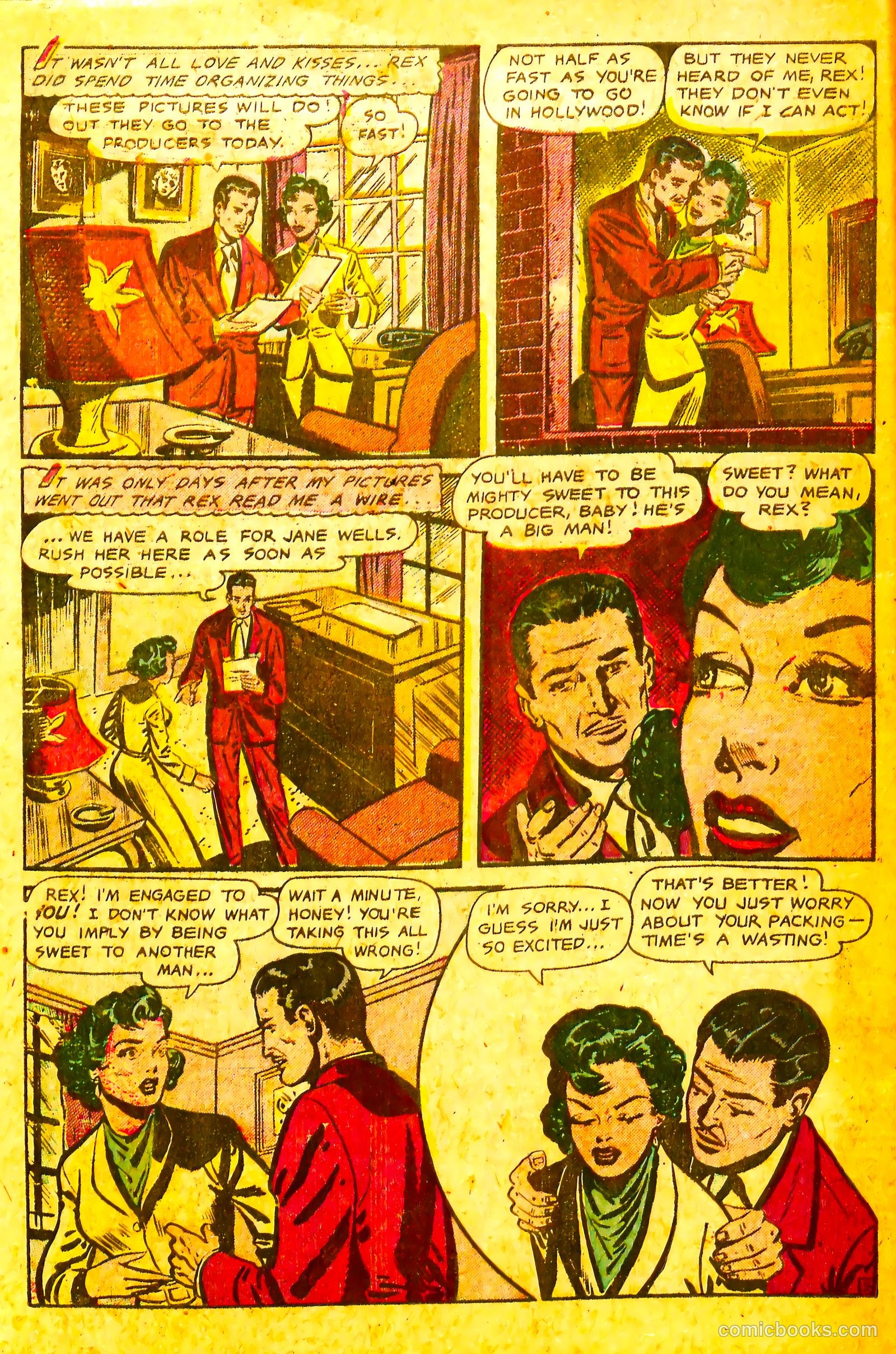Secret Romances #25 (1955) — page 30 of 36