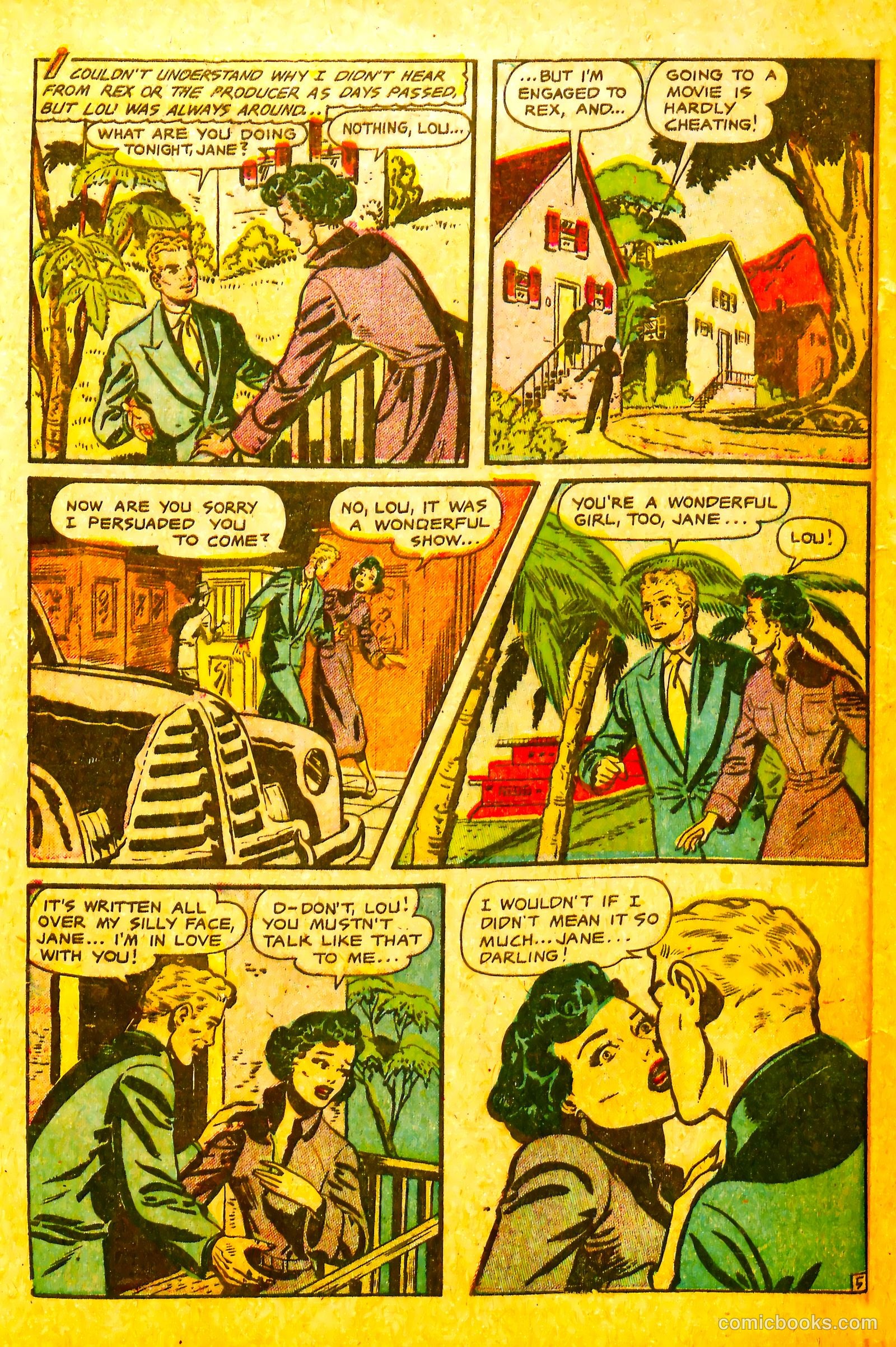 Secret Romances #25 (1955) — page 32 of 36