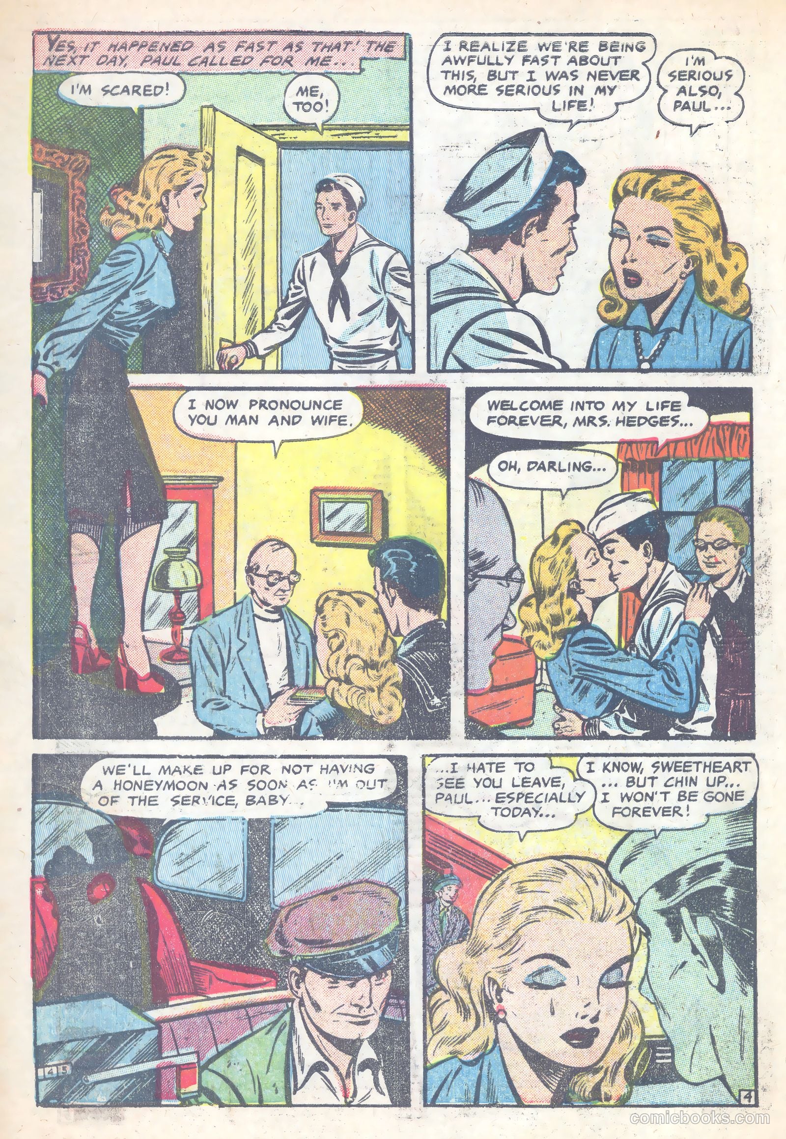 Secret Romances #26 (1955) — page 6 of 37