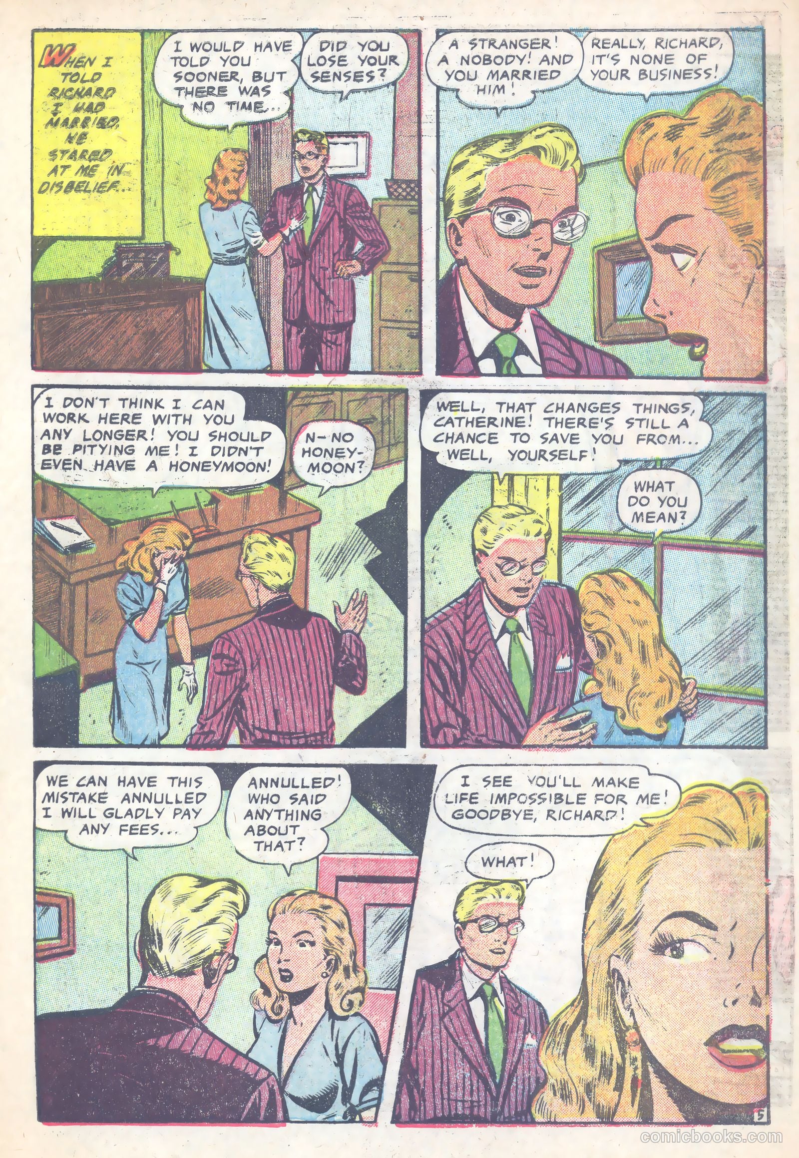 Secret Romances #26 (1955) — page 7 of 37