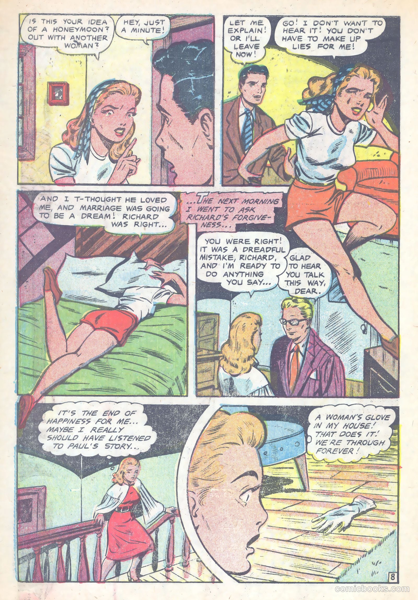 Secret Romances #26 (1955) — page 10 of 37