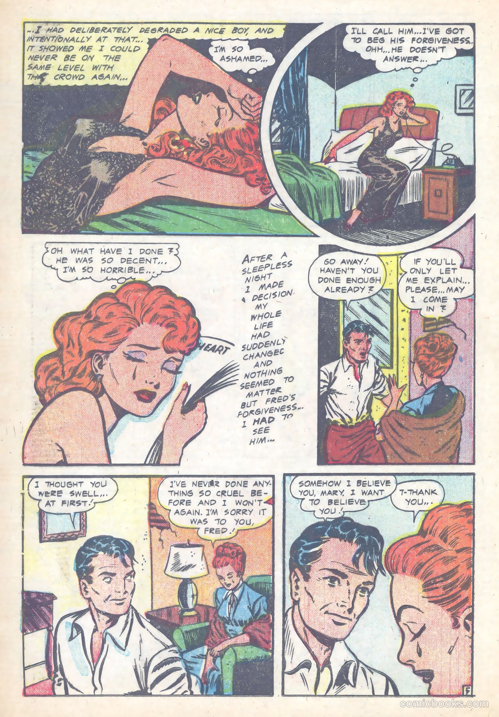 Secret Romances #26 (1955) — page 16 of 37