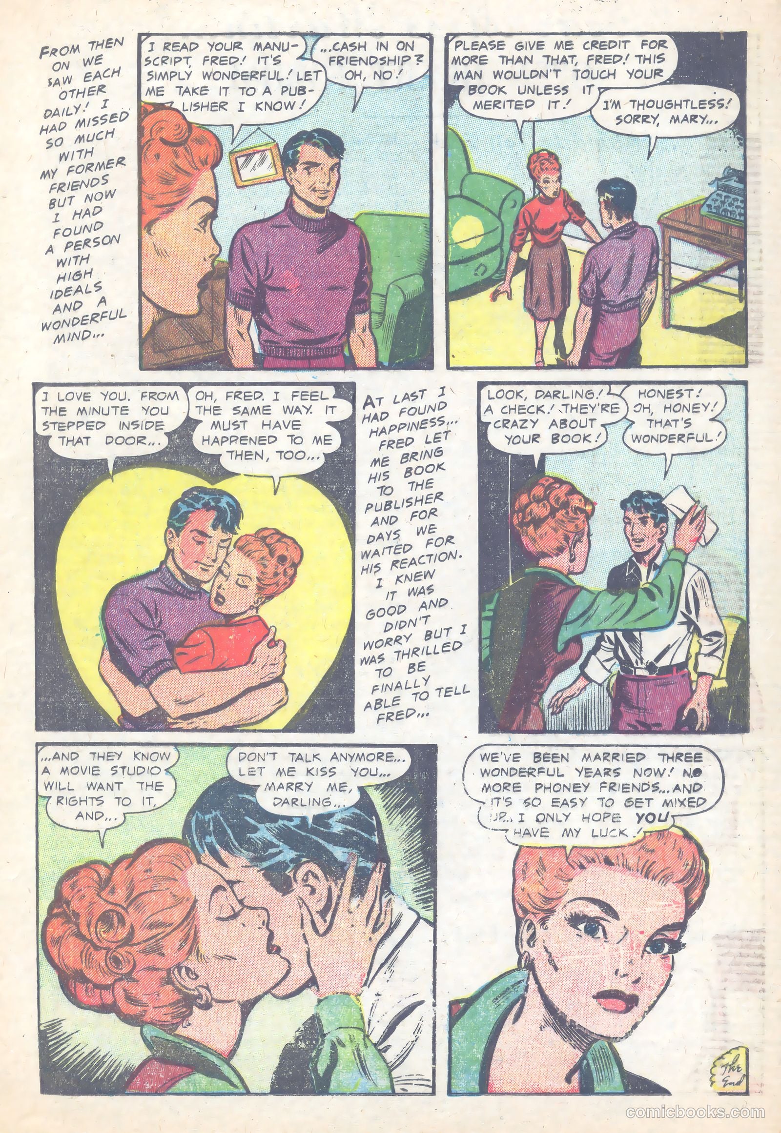 Secret Romances #26 (1955) — page 17 of 37