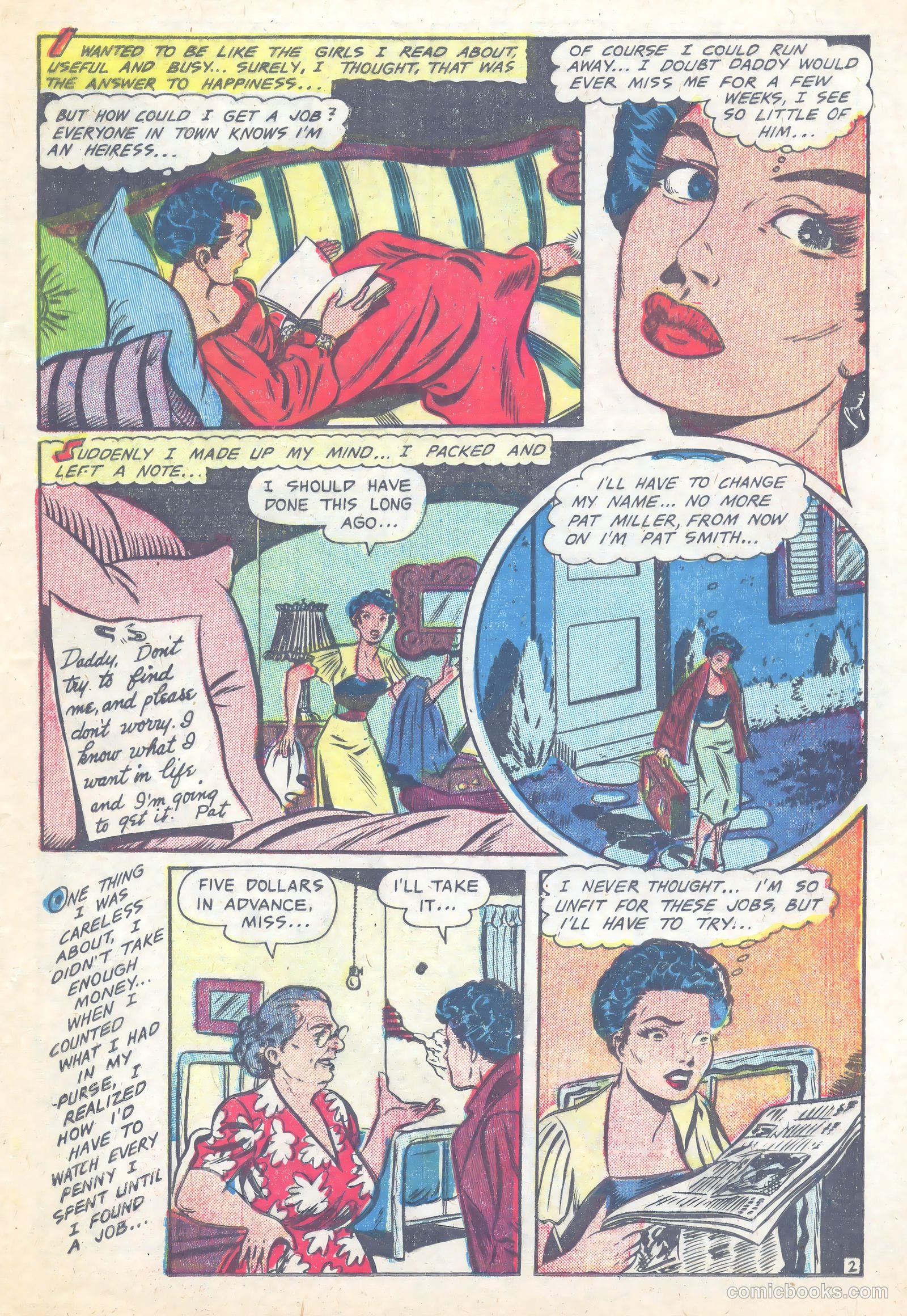 Secret Romances #26 (1955) — page 21 of 37