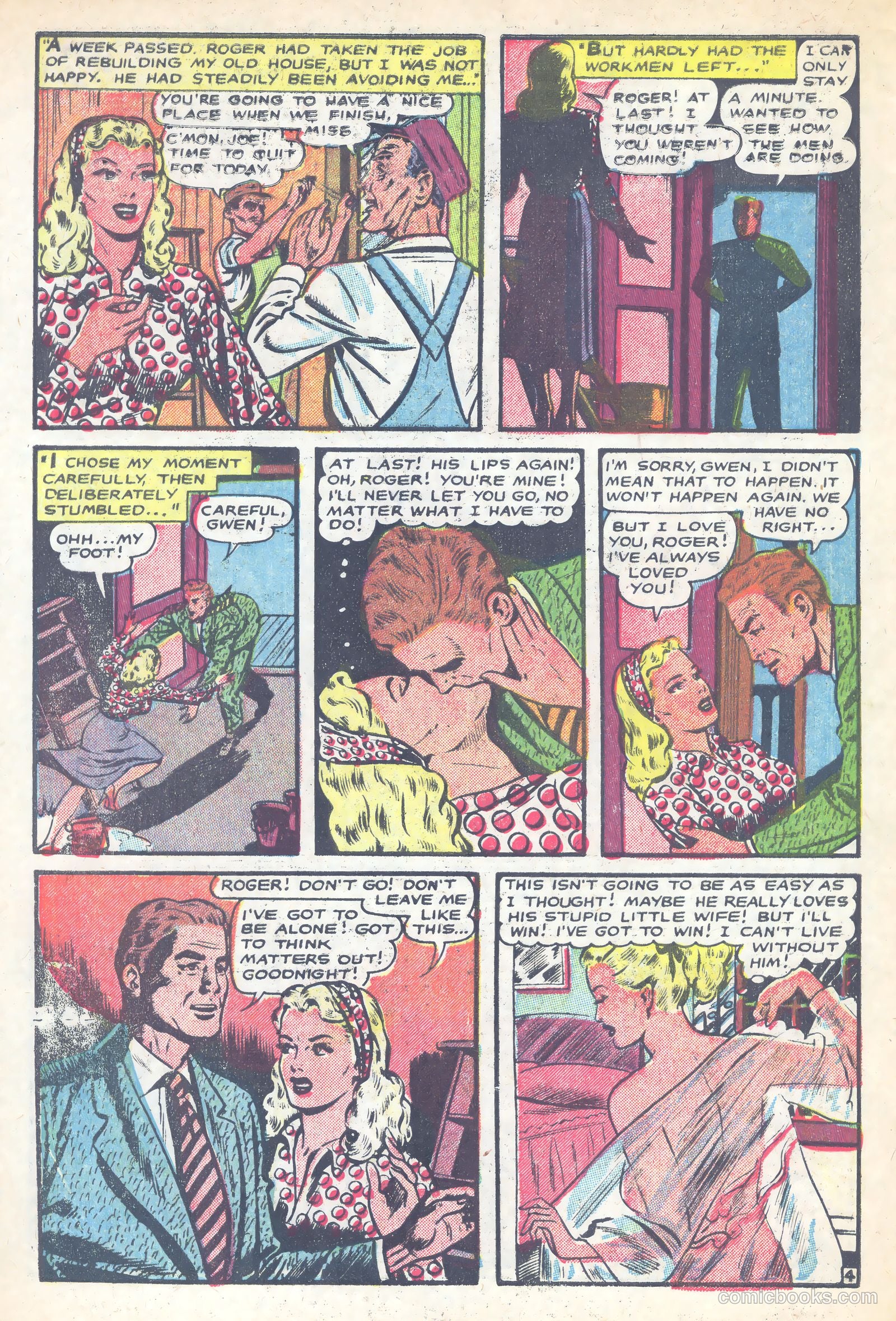 Secret Romances #26 (1955) — page 30 of 37