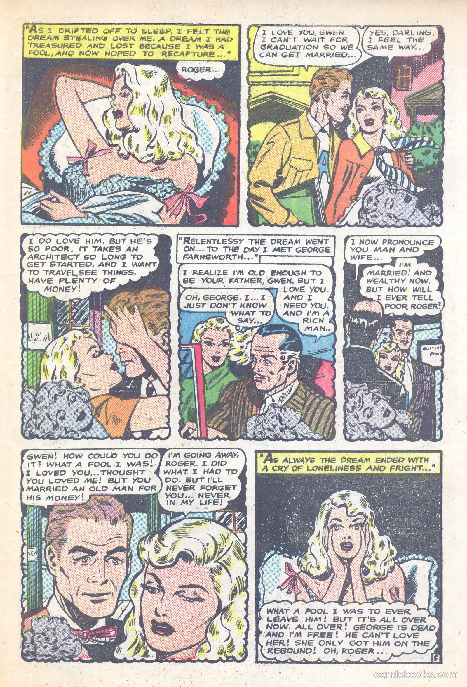 Secret Romances #26 (1955) — page 31 of 37