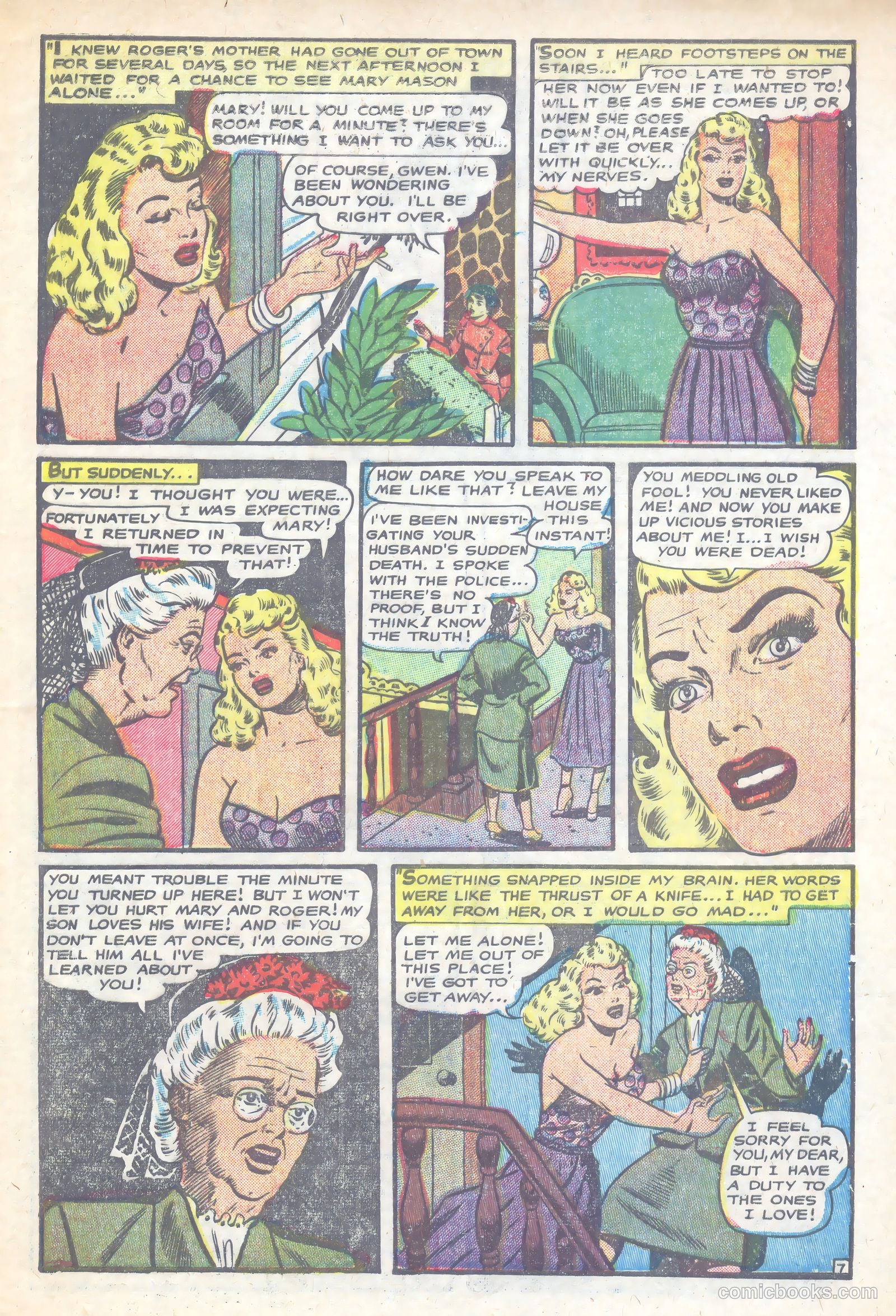 Secret Romances #26 (1955) — page 33 of 37