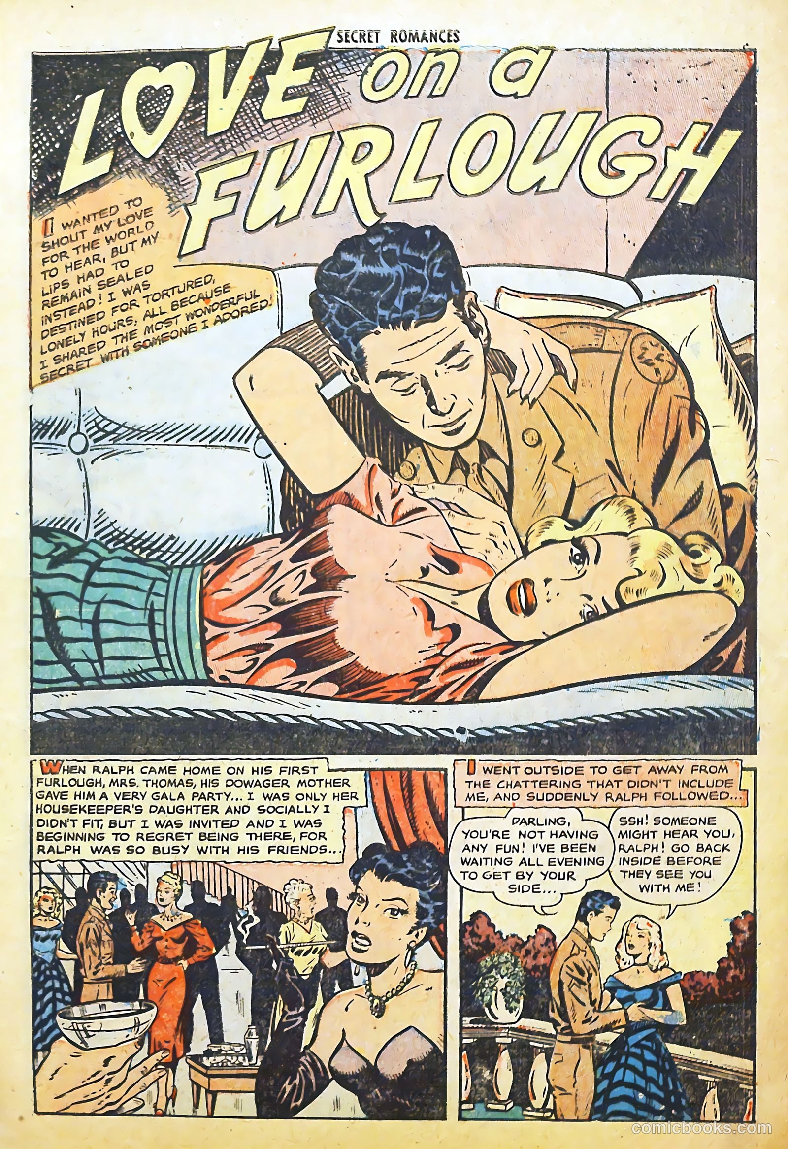 Secret Romances #3 (1951) — page 3 of 36