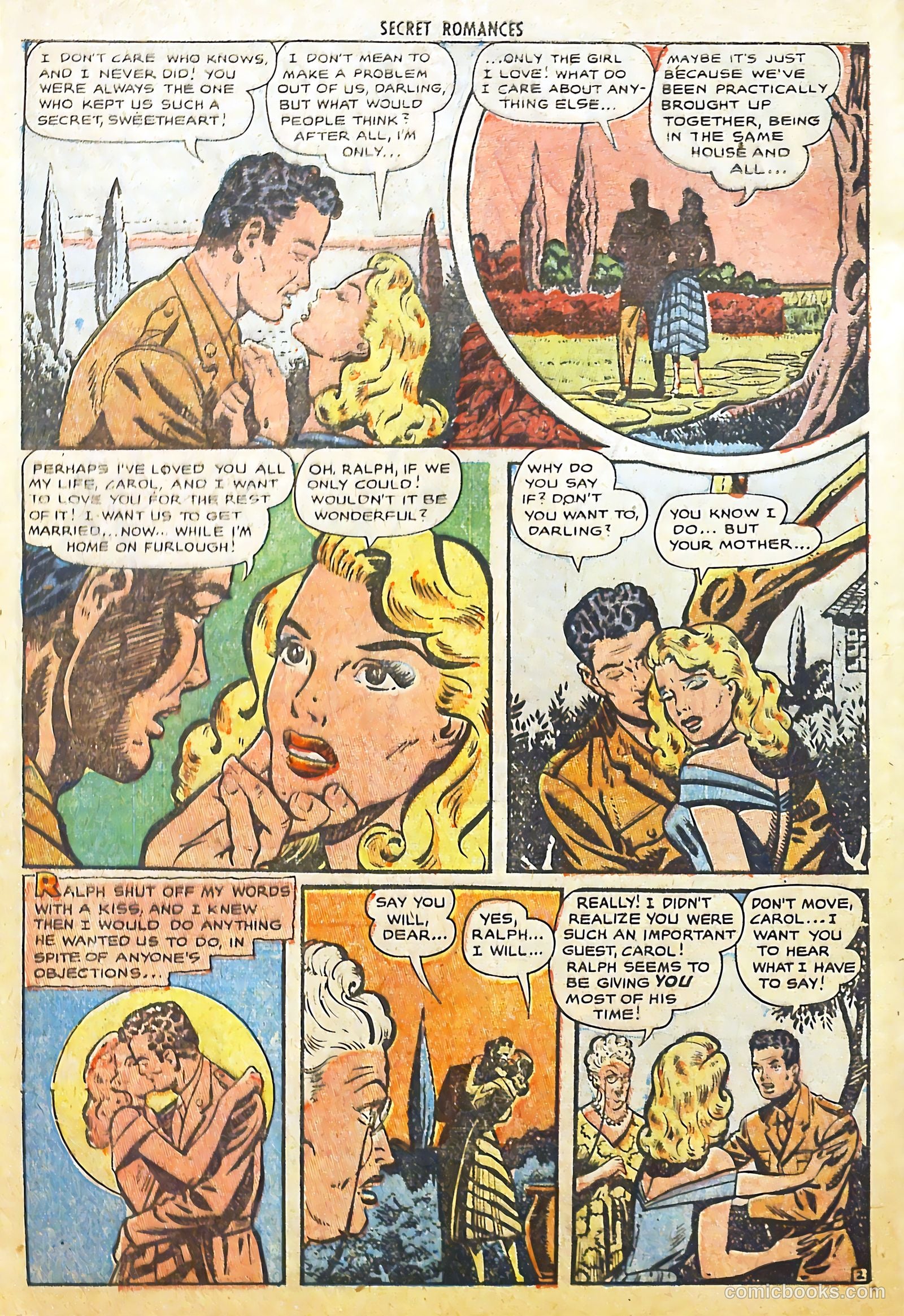 Secret Romances #3 (1951) — page 4 of 36