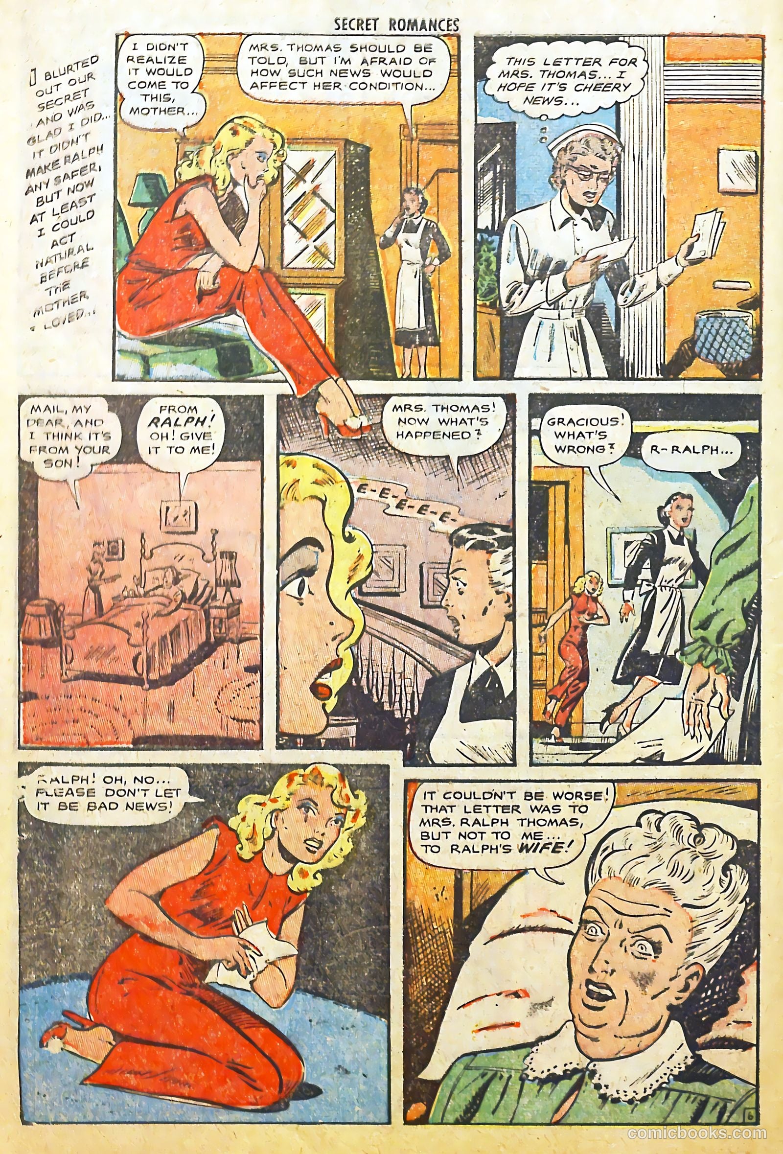 Secret Romances #3 (1951) — page 8 of 36