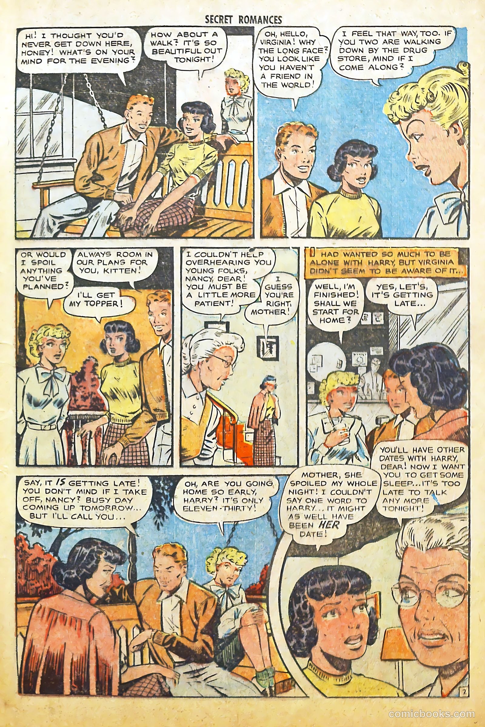 Secret Romances #3 (1951) — page 13 of 36