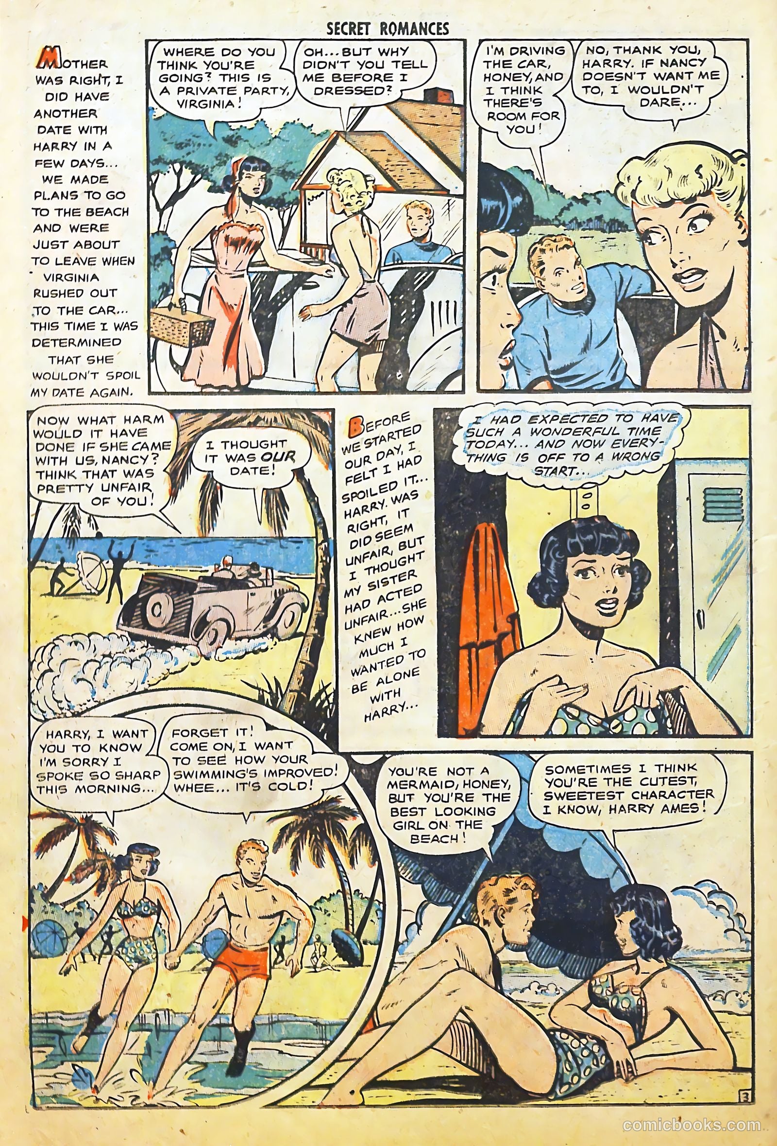 Secret Romances #3 (1951) — page 14 of 36