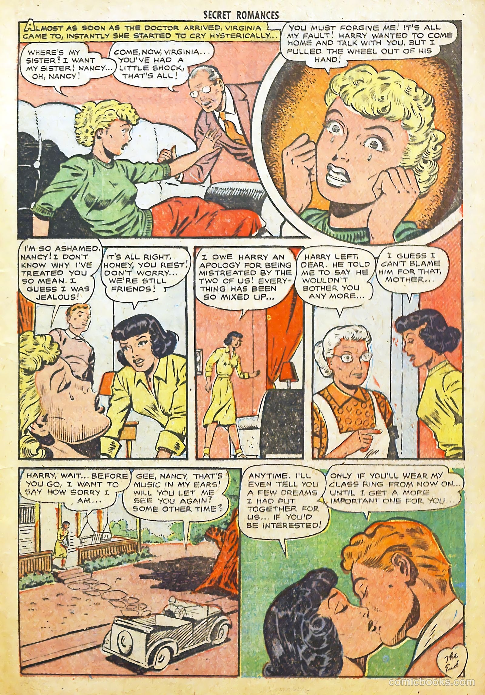 Secret Romances #3 (1951) — page 17 of 36