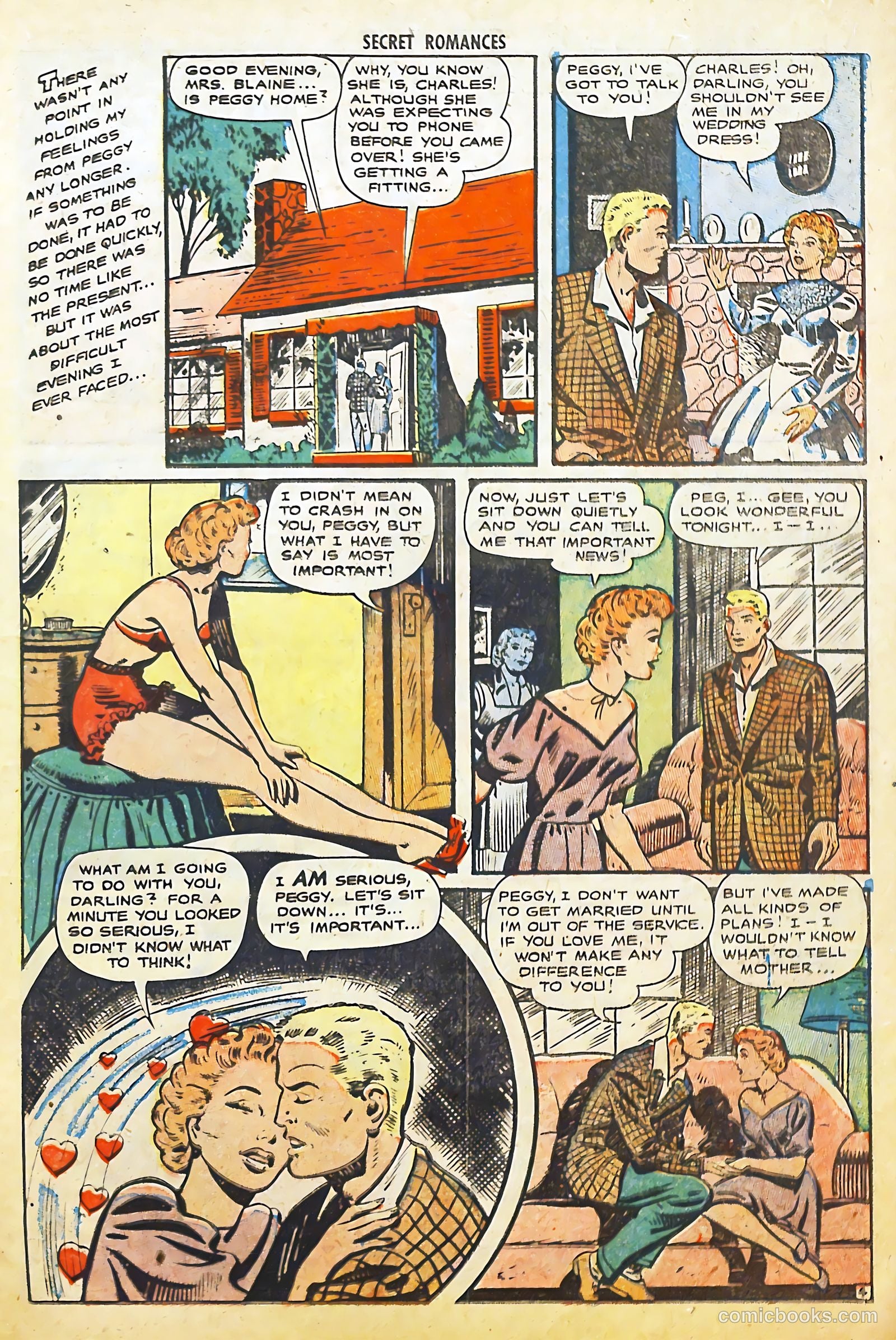 Secret Romances #3 (1951) — page 23 of 36