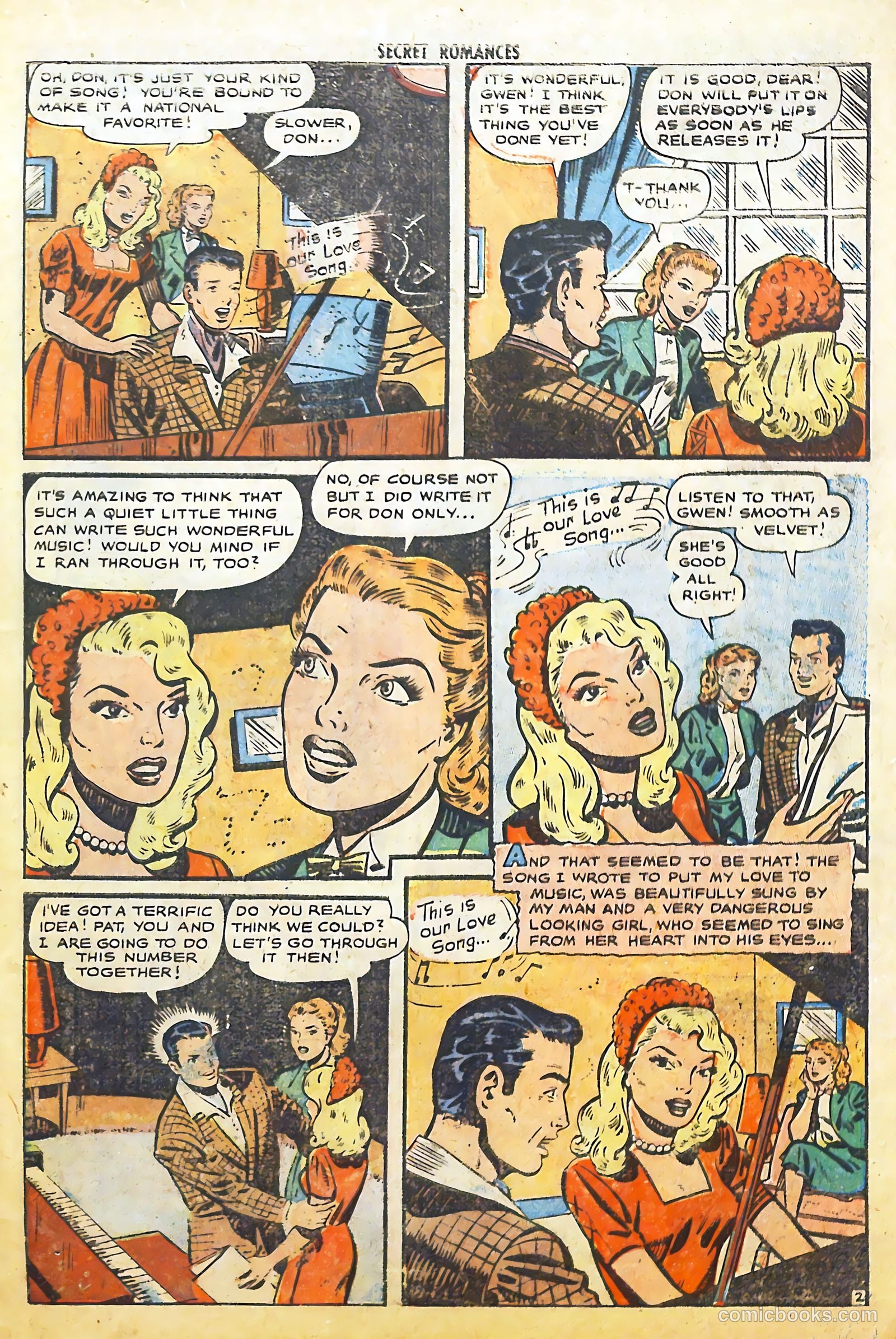 Secret Romances #3 (1951) — page 27 of 36