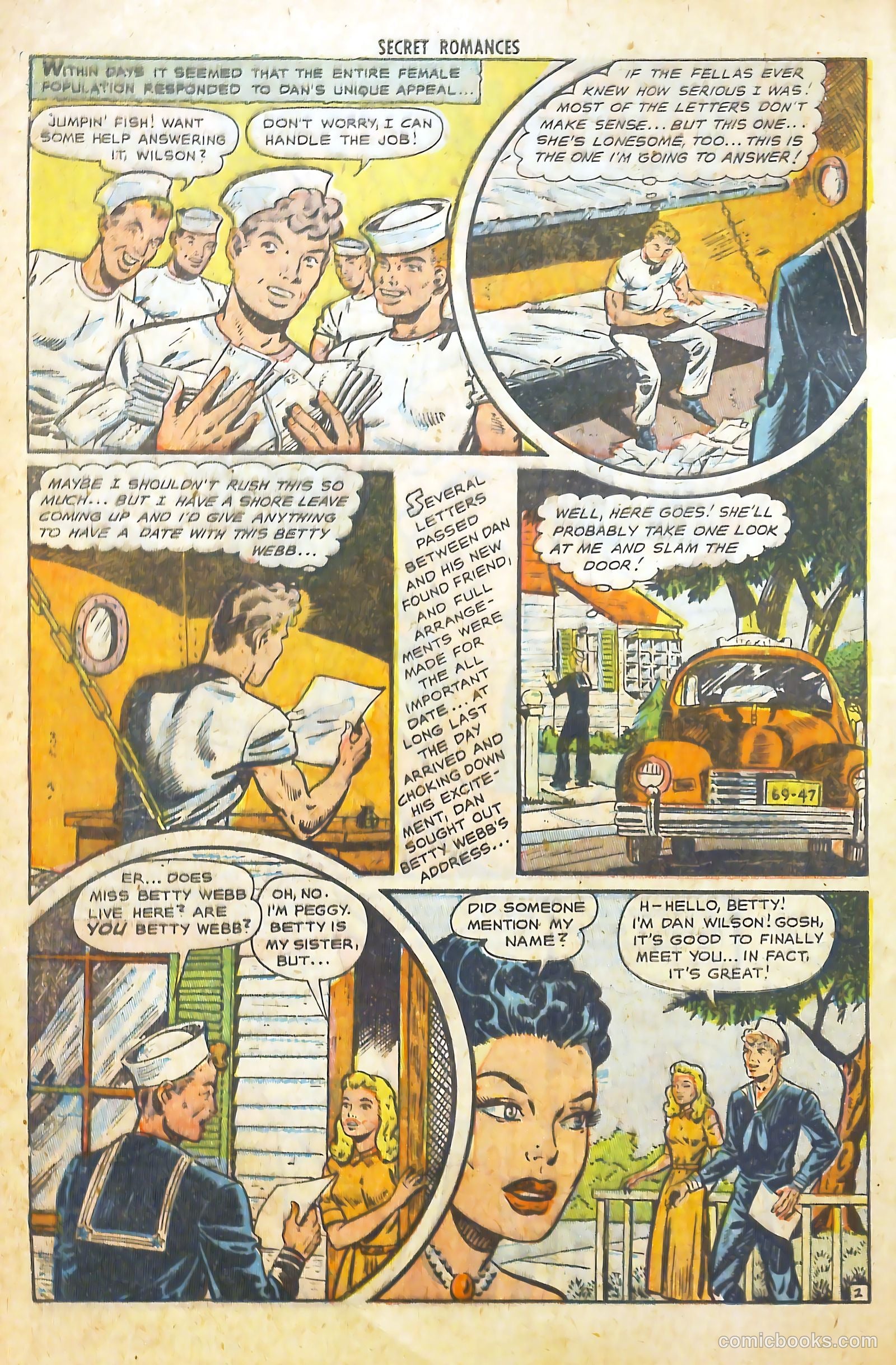 Secret Romances #4 (1951) — page 4 of 37