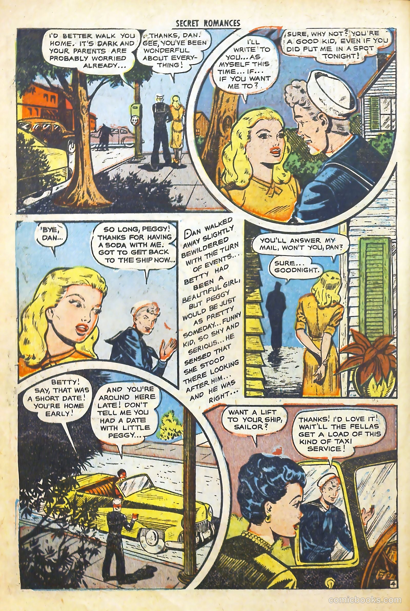 Secret Romances #4 (1951) — page 6 of 37