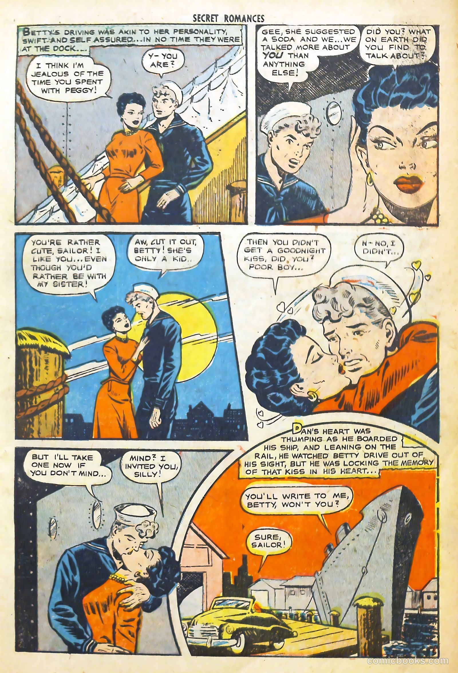 Secret Romances #4 (1951) — page 7 of 37