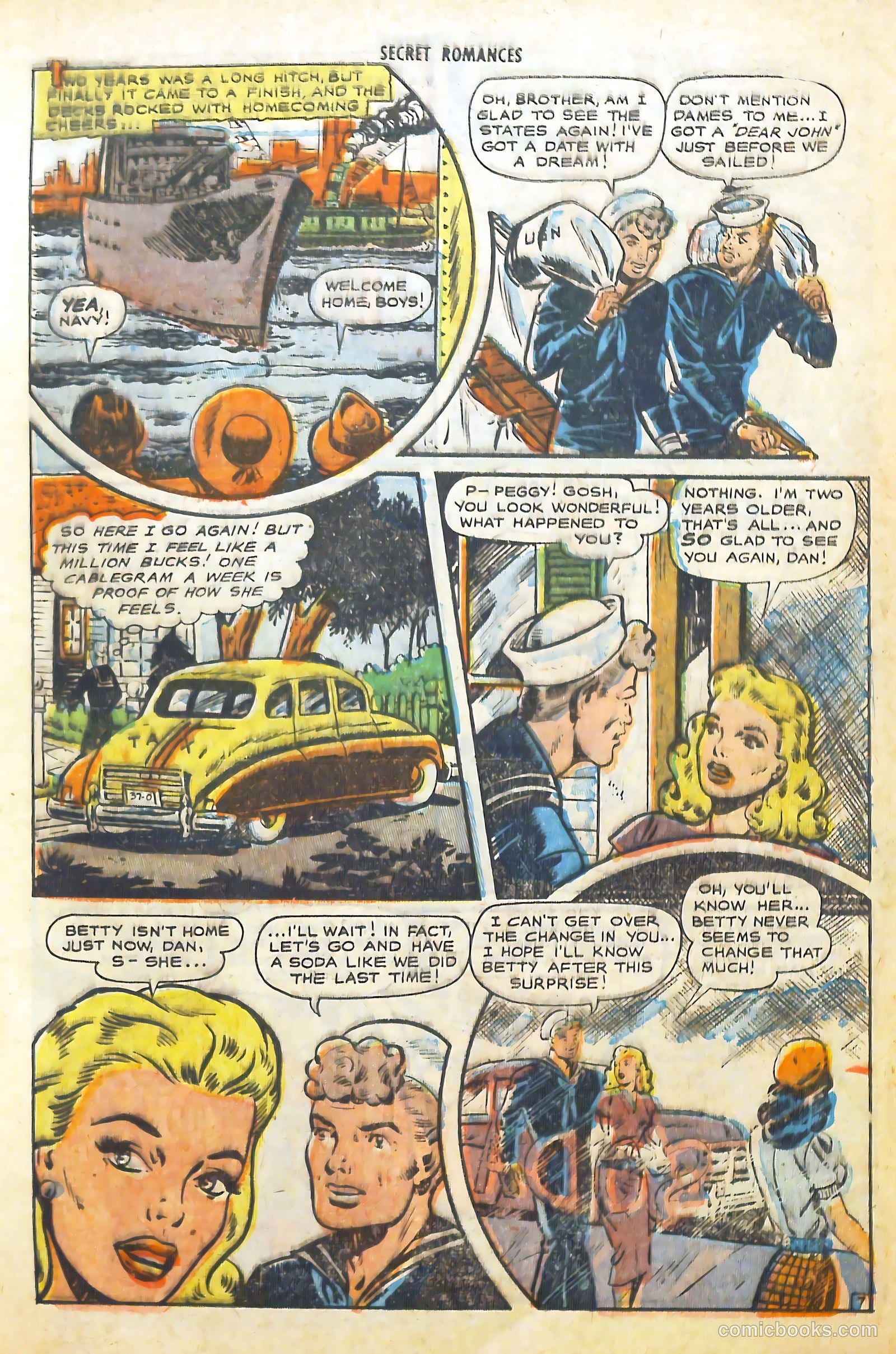 Secret Romances #4 (1951) — page 9 of 37