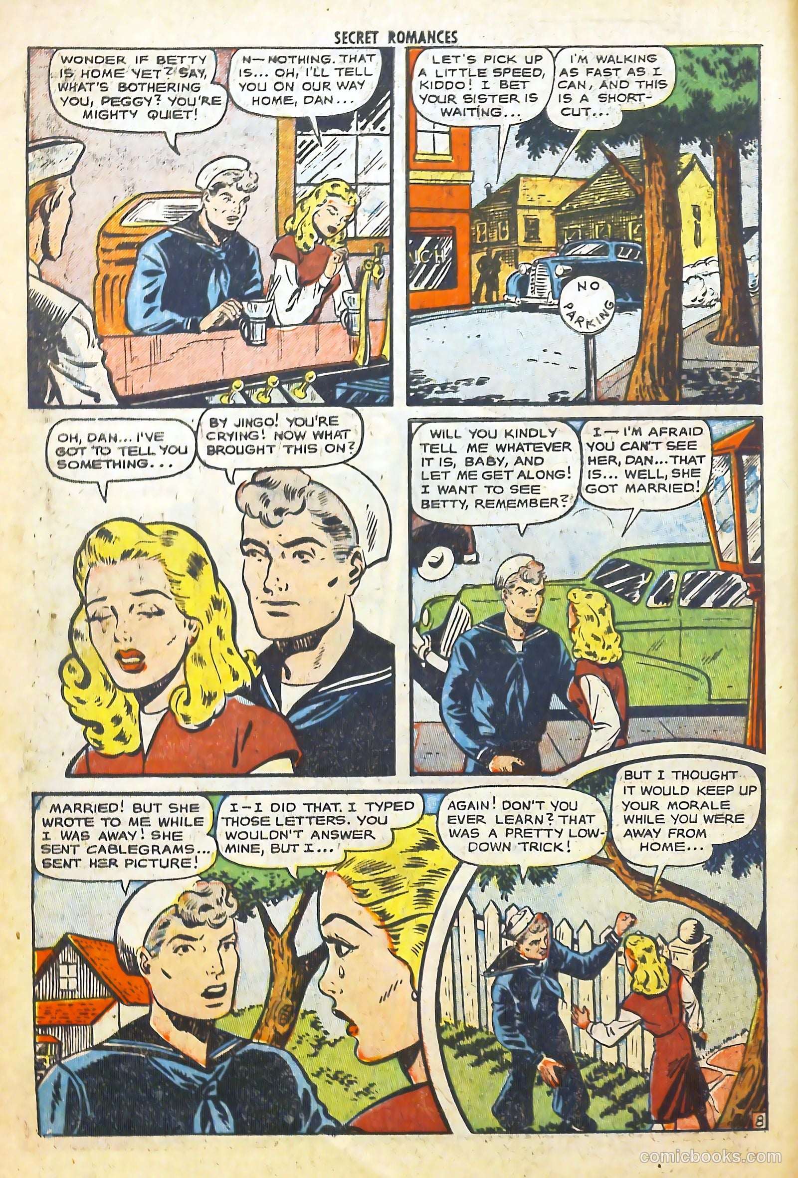 Secret Romances #4 (1951) — page 10 of 37