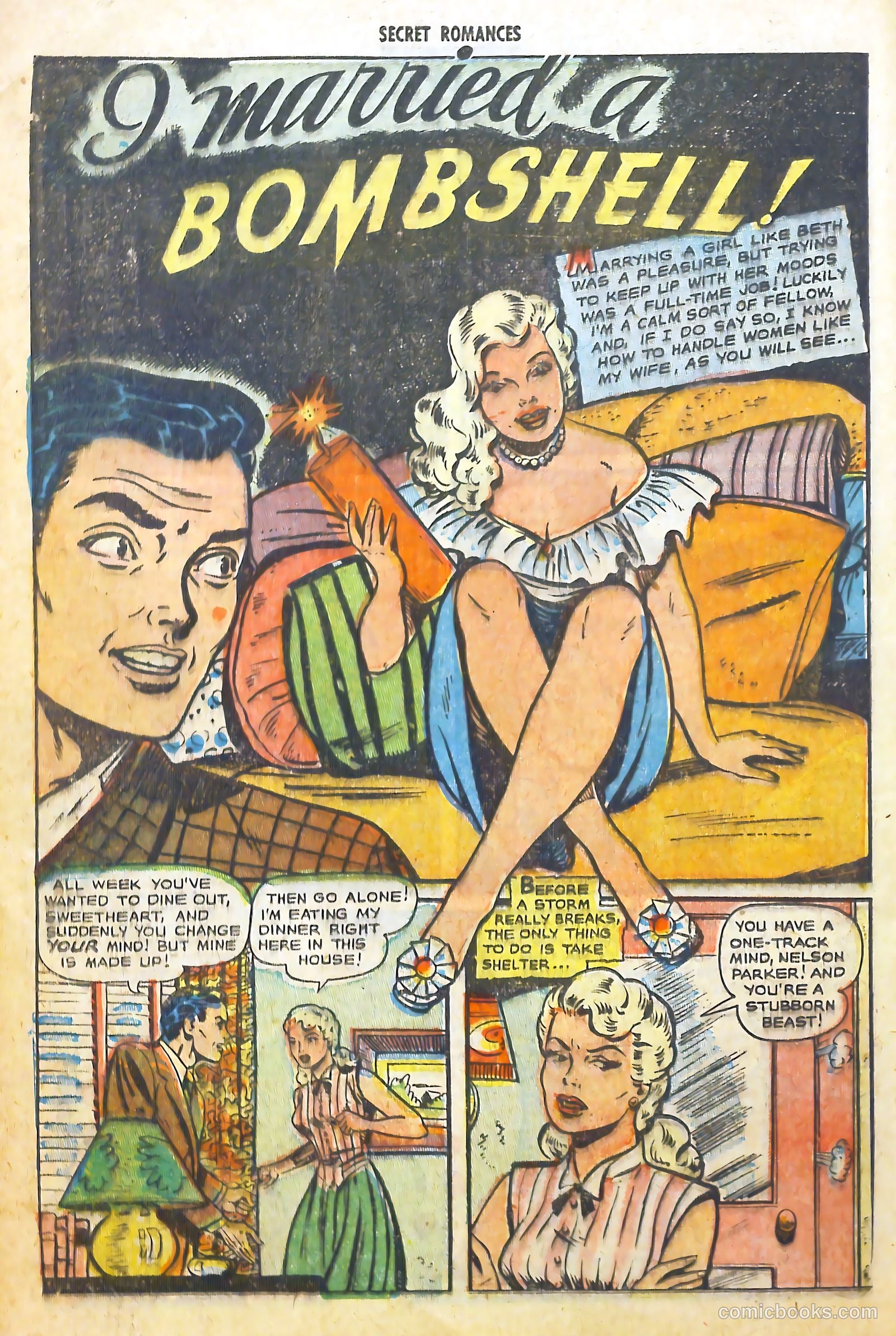 Secret Romances #4 (1951) — page 12 of 37